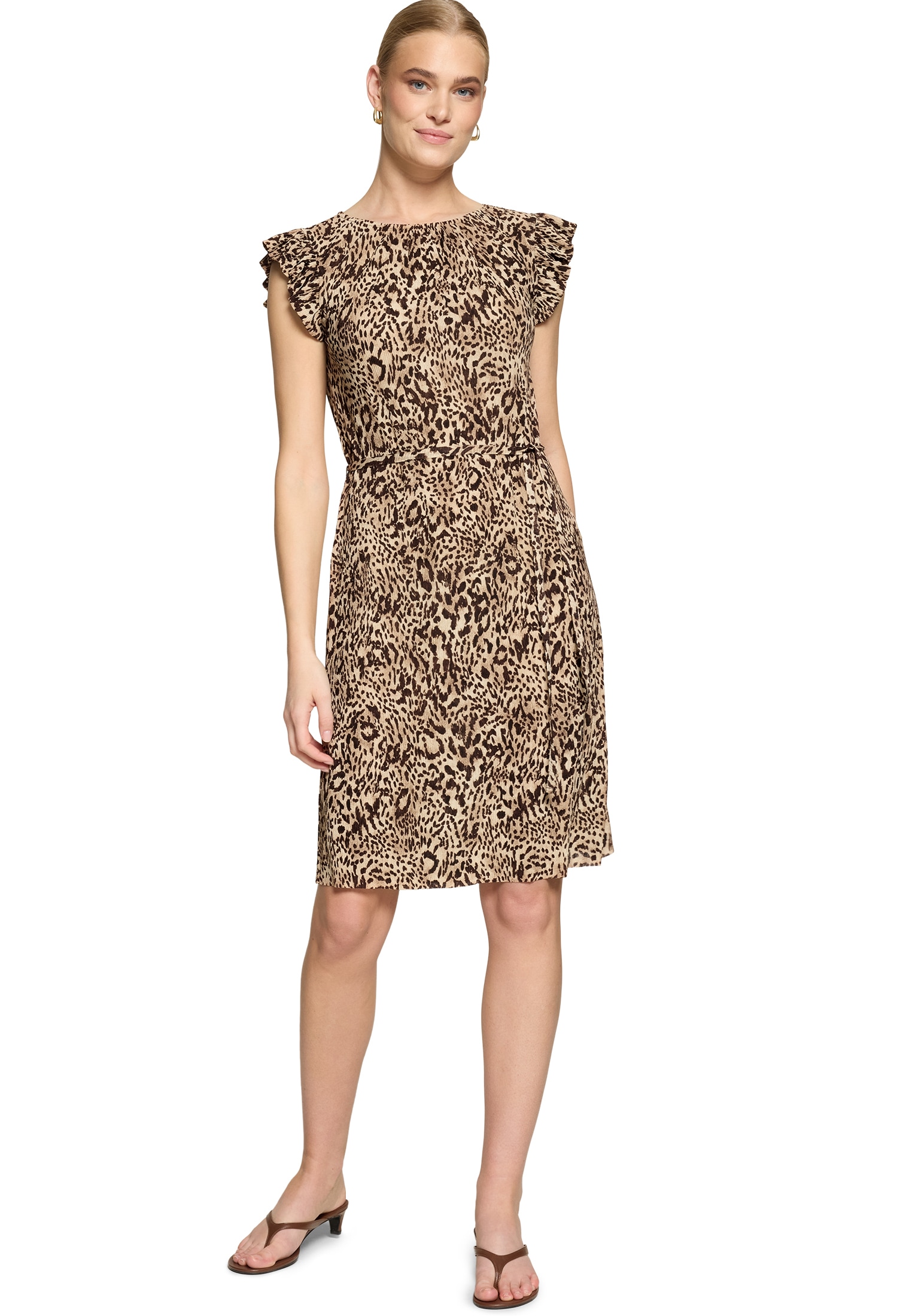 Zero Minikleid »Damen mit Gürtel« Material