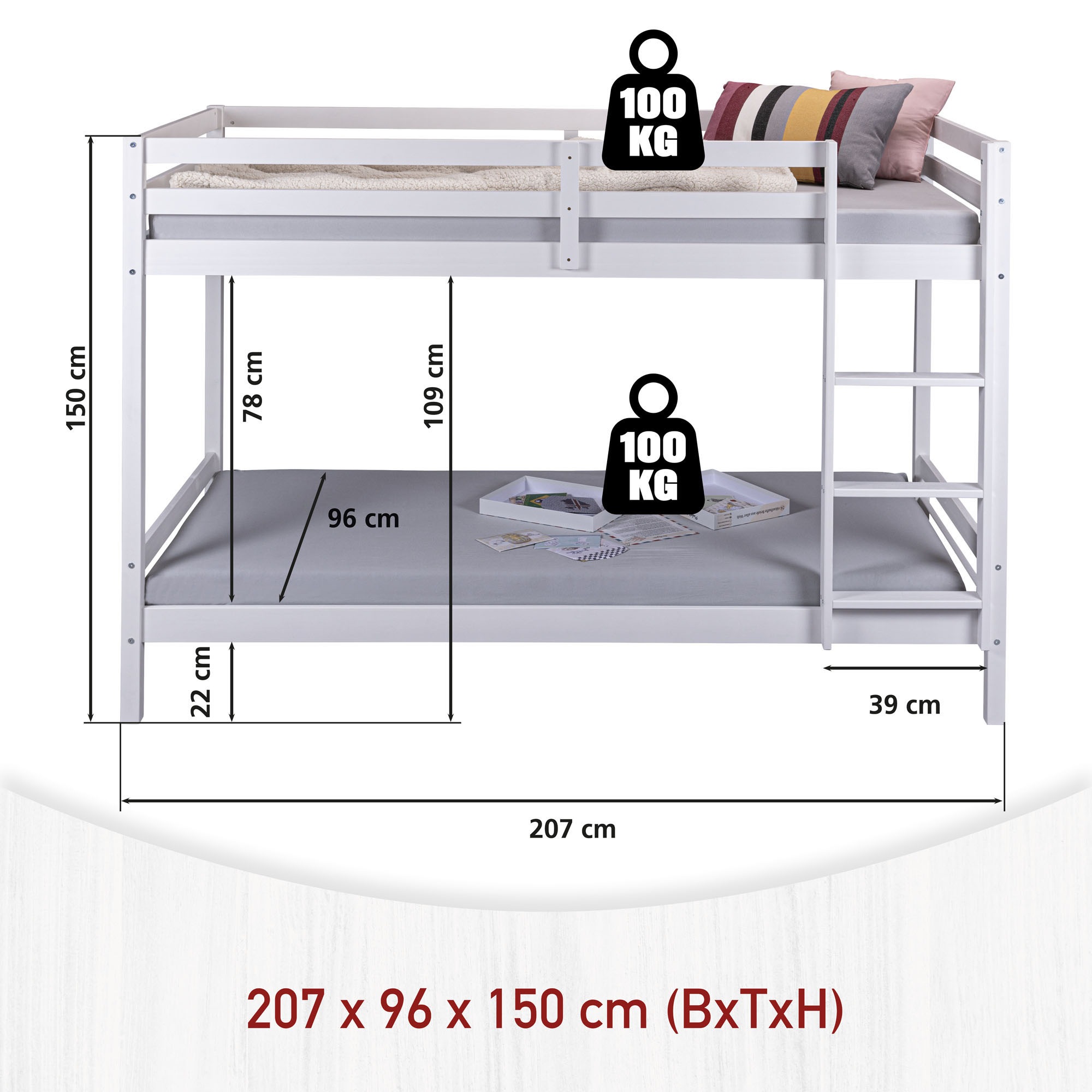 Inter Link Etagenbett 1 Stk. tlg.