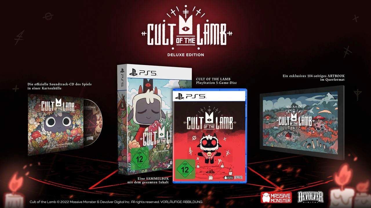 Spielesoftware »Cult of the Lamb: Deluxe Edition«, PlayStation 5