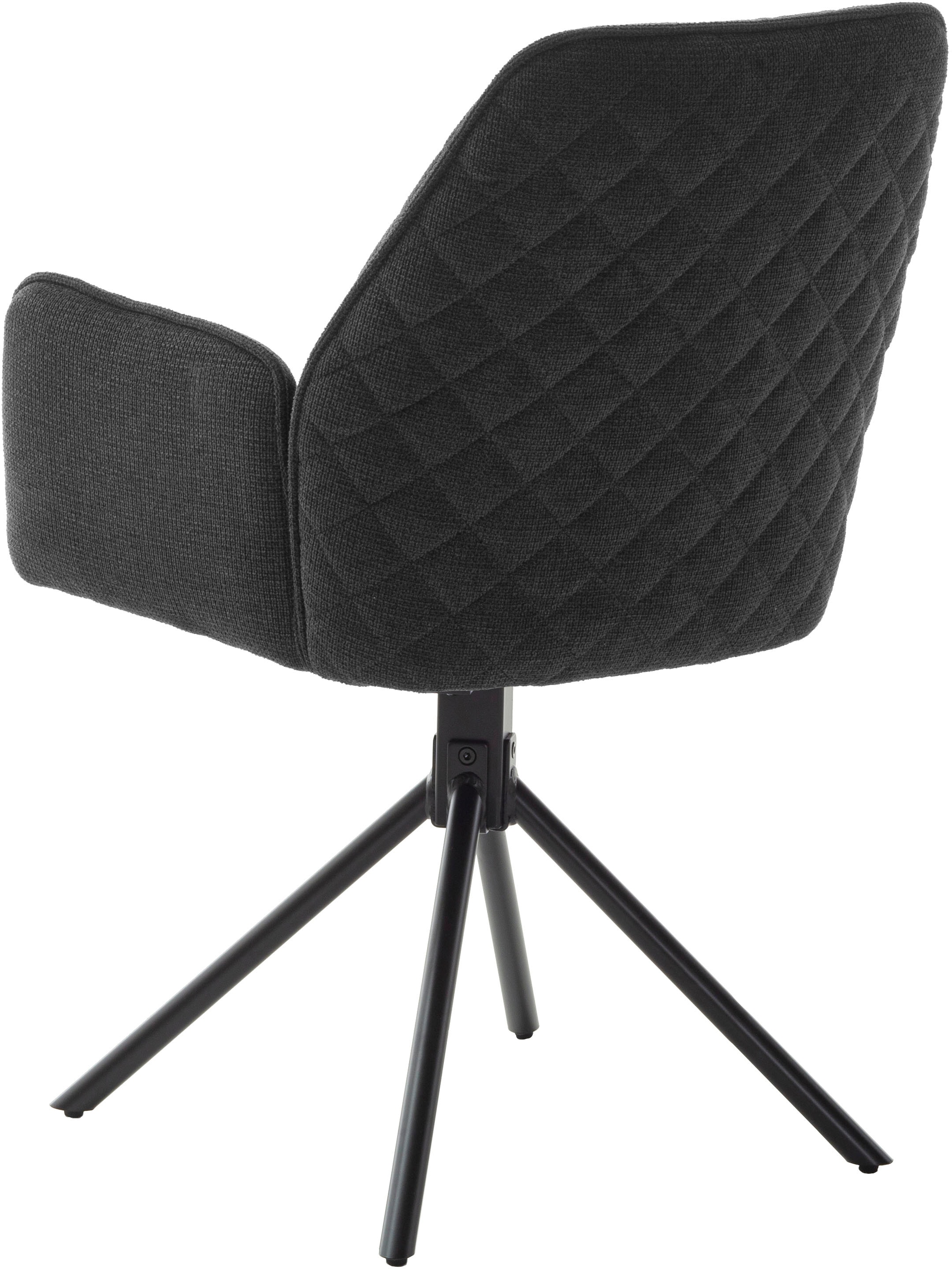 MCA furniture Esszimmerstuhl »ACANDI«, (2er-Set),drehbar 180°, Sitzhöhe von ca. 50 cm, Belastbarkeit 120 kg