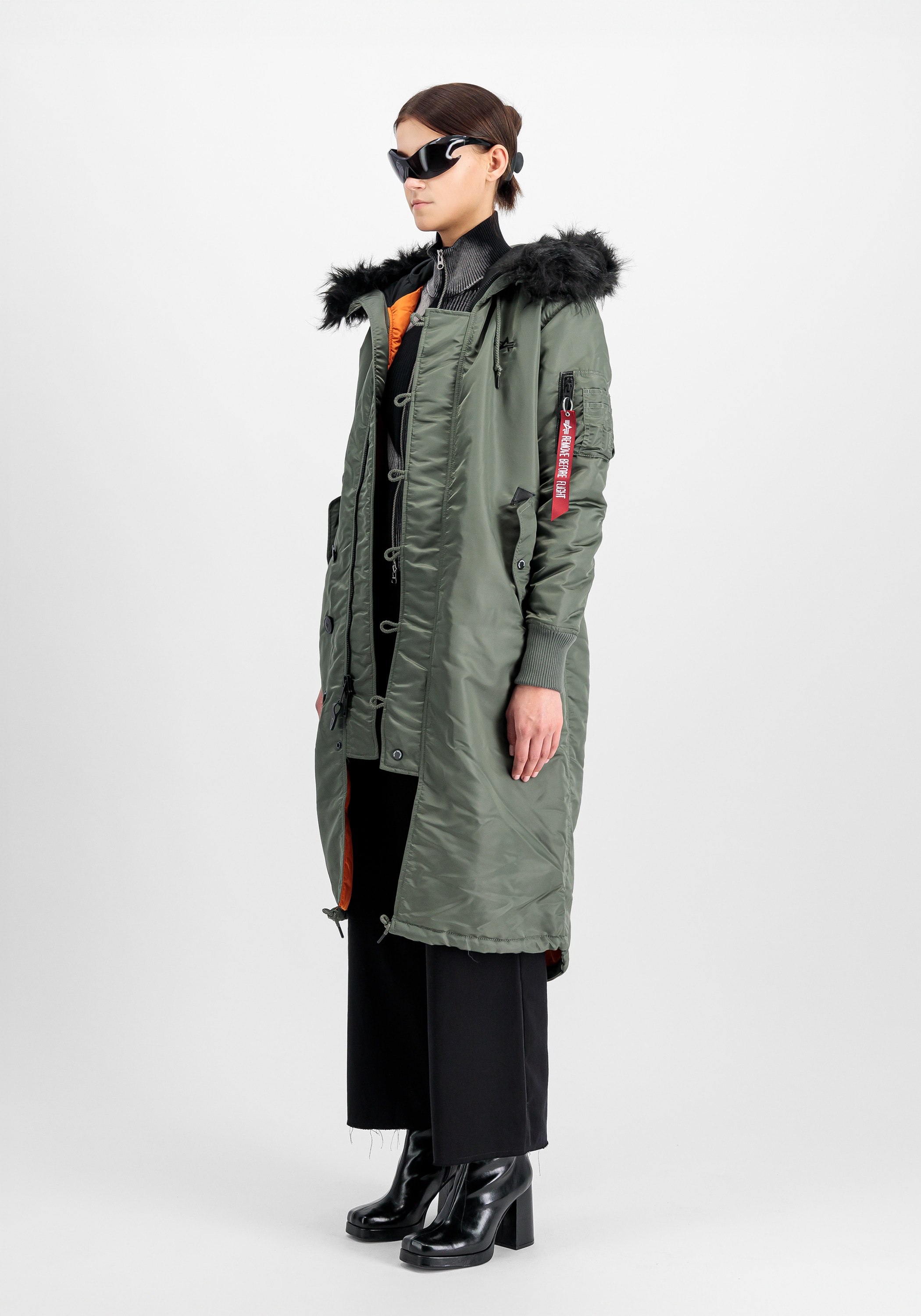 Alpha Industries Winterjacke "Long Fishtail W" günstig online kaufen