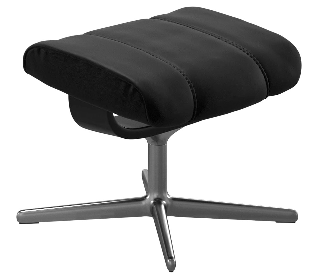 Stressless® Fußhocker »Consul«, mit Cross Base, Größe S, M & L, Holzakzent Schwarz