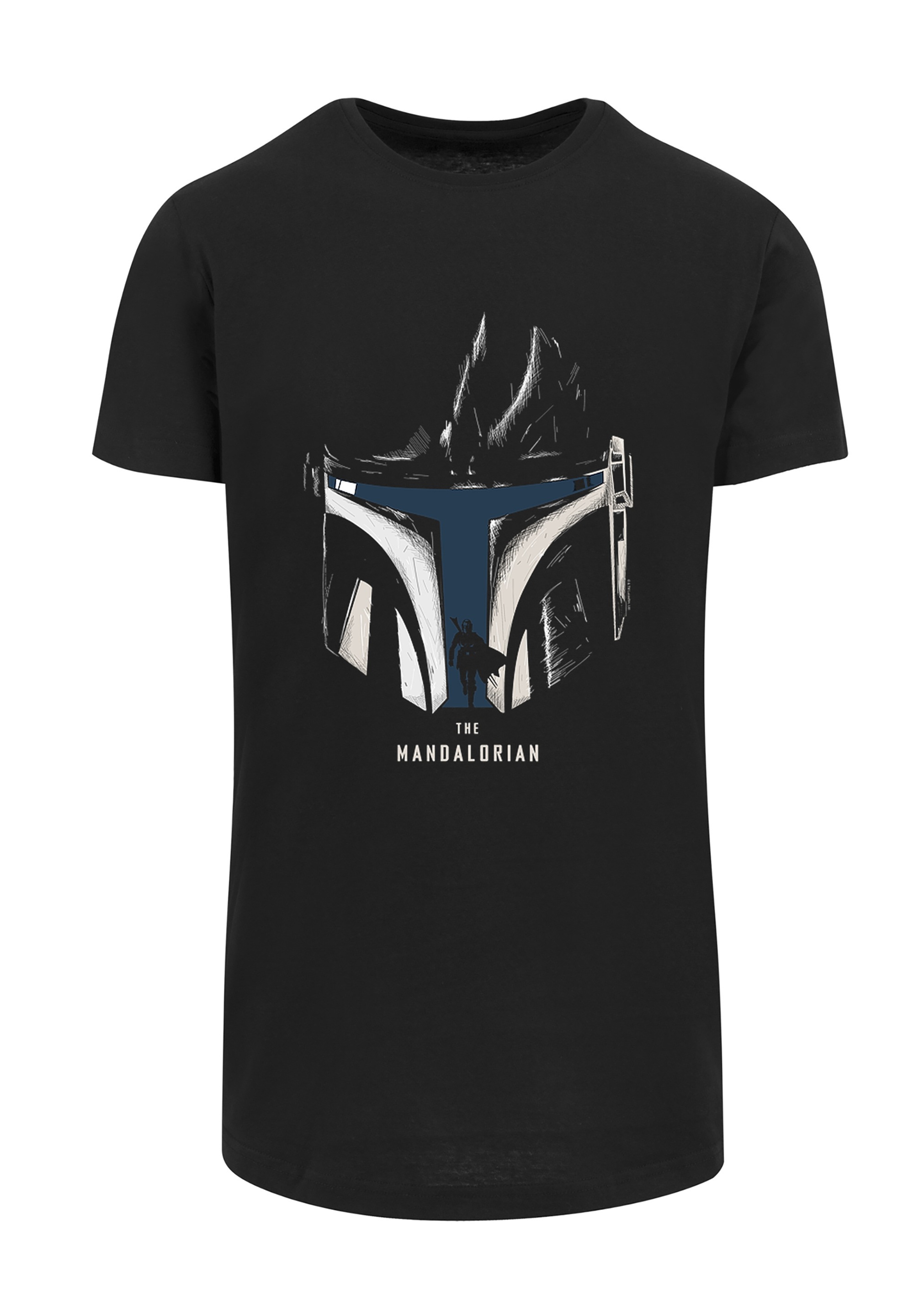 F4NT4STIC T-Shirt "Star Wars The Mandalorian Helmet Silhouette", Print günstig online kaufen