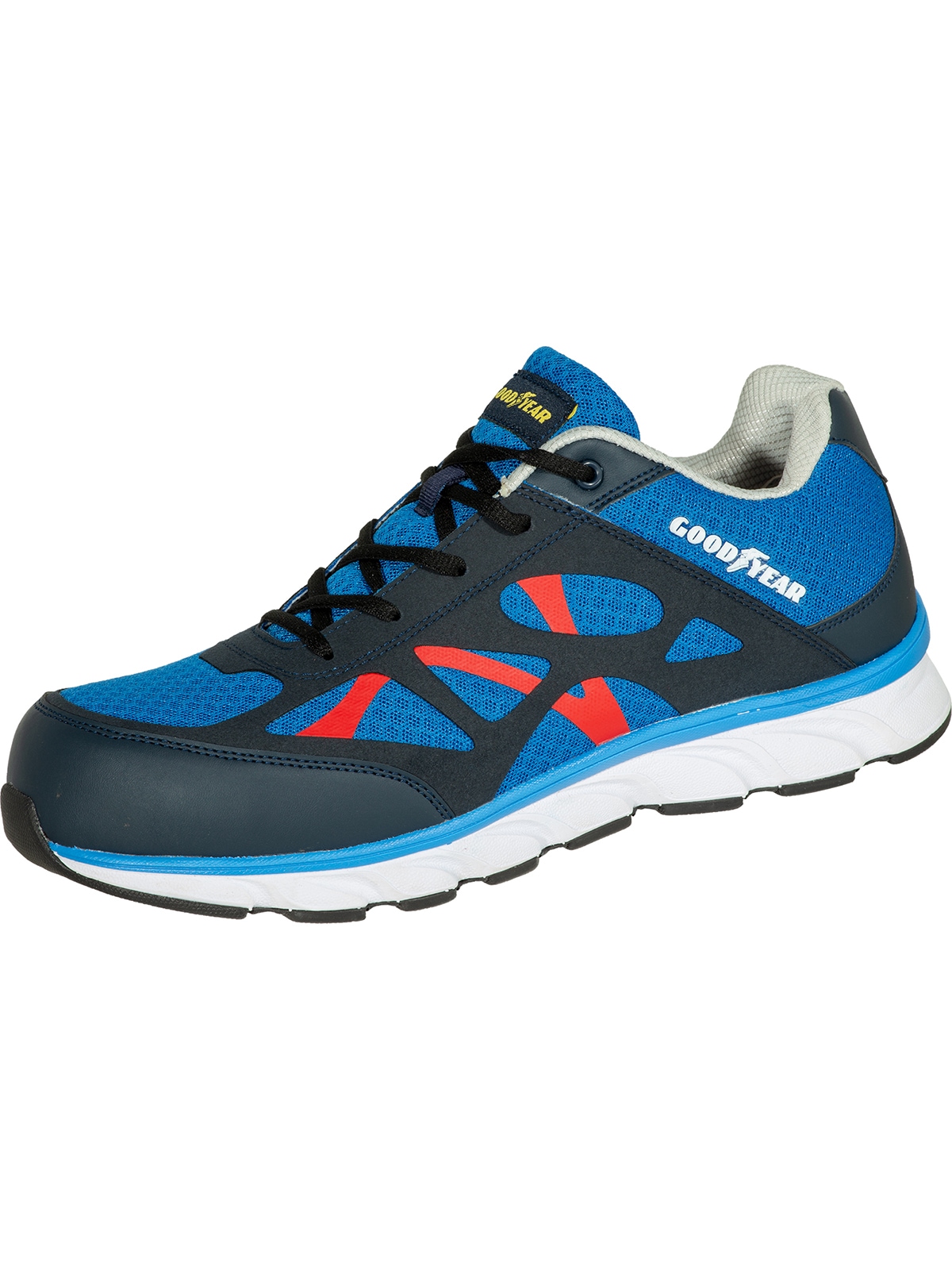 Goodyear Sicherheitsschuh "Sicherheitsschuhe Goodyear S1P blau/schwarz/rot"