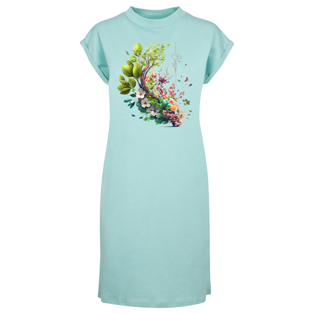 F4NT4STIC Shirtkleid »Blüten Baum Kleid«