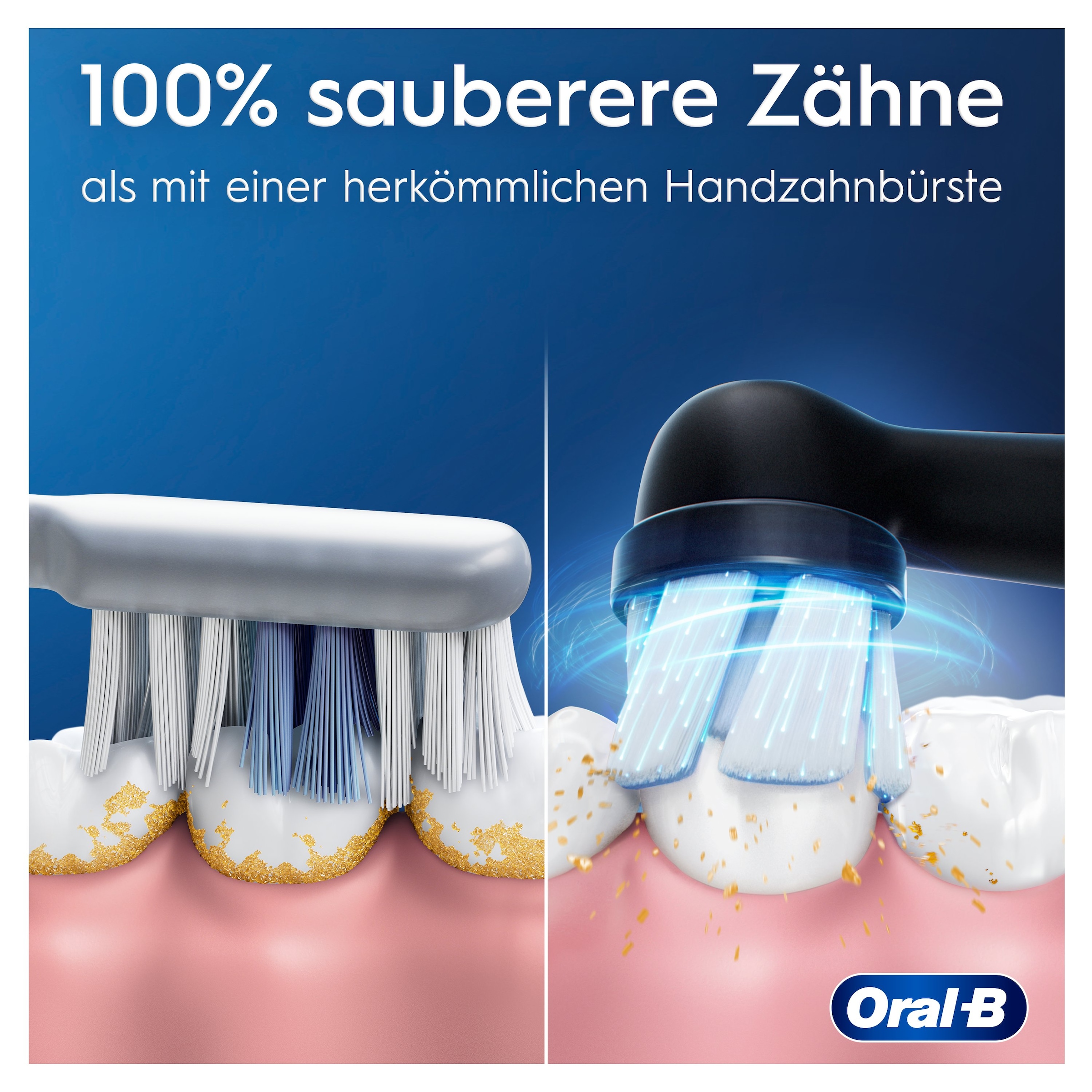 Oral-B Elektrische Zahnbürste »iO Series 2«, 1 St. Aufsteckbürsten, für die sanfte Reinigung, Reise-Etui