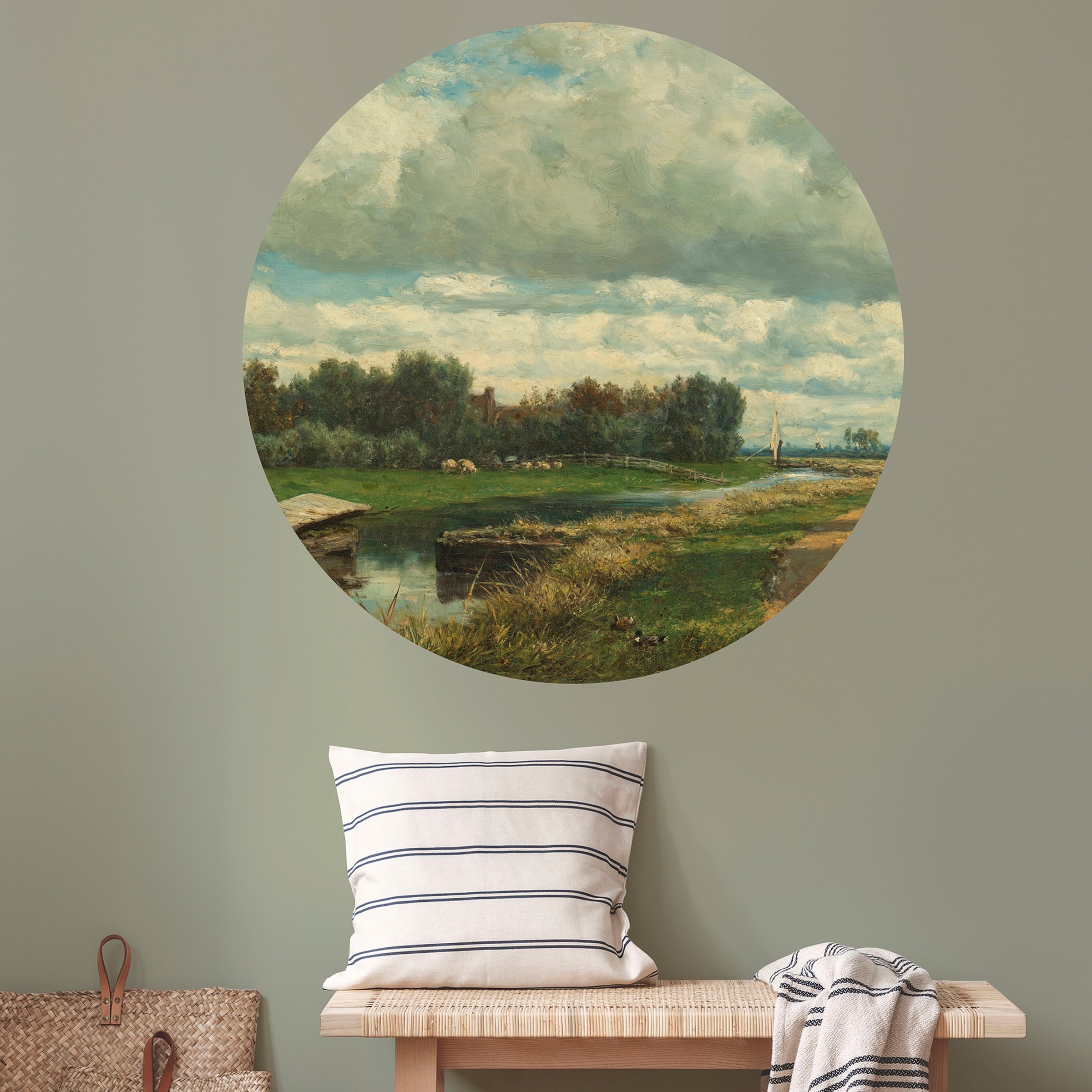 Art for the home Wandtattoo »Landschaft Rijksmuseum«, (1 St.)