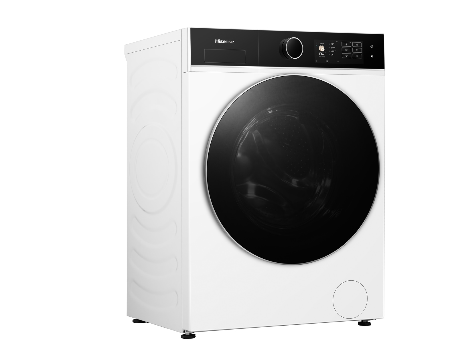 Hisense Waschtrockner "WD5I1045BWQ" 5i Serie 10,5 kg /6 kg 72 dB(A) Waschen & Trocknen in 49 min.