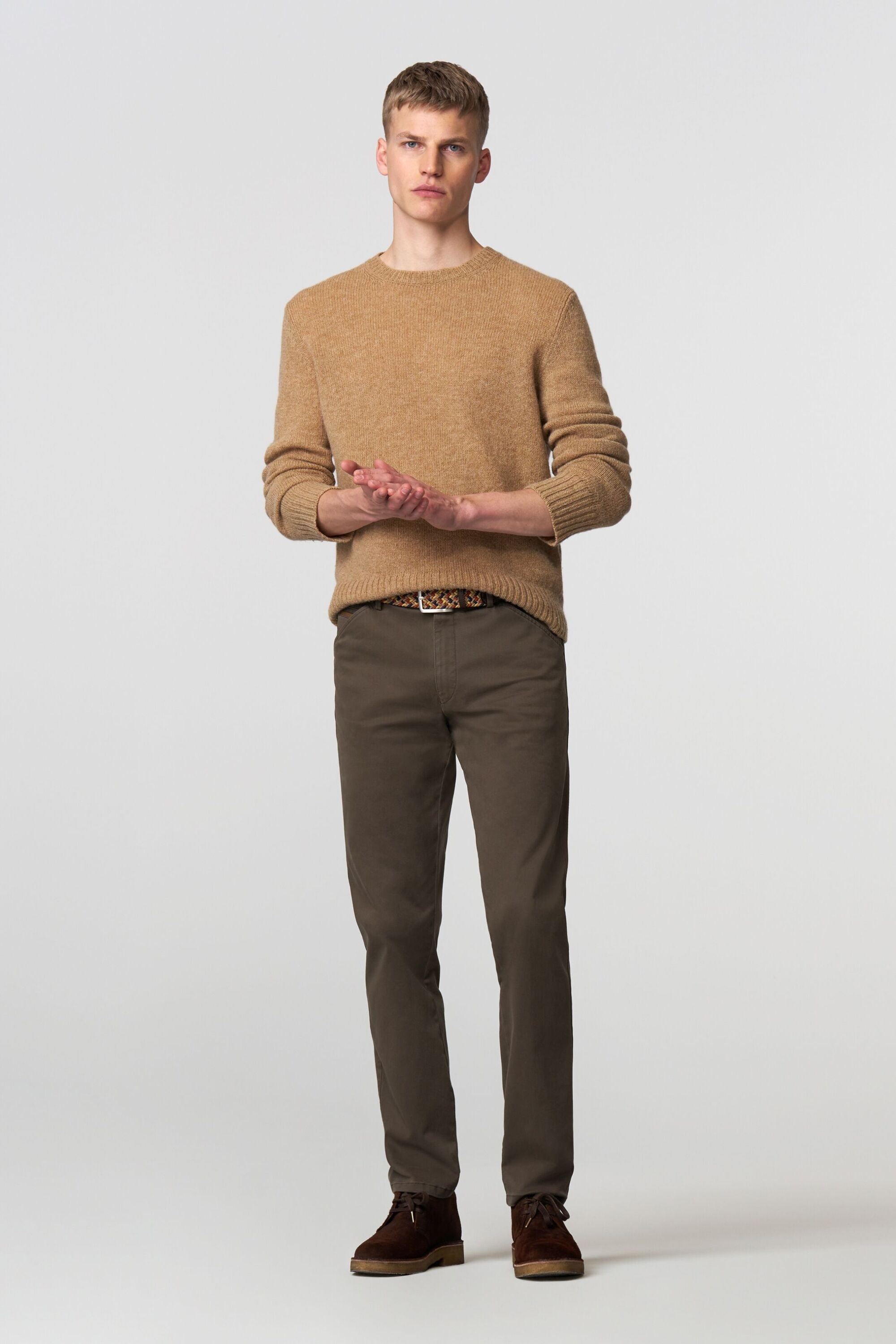MEYER Chinos »Chicago«, aus Bio-Baumwolle