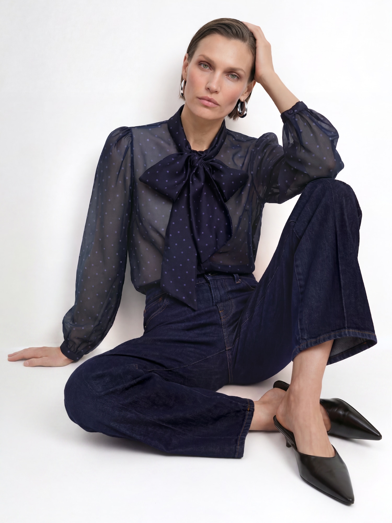 RICHROYAL Schluppenbluse »Rich & Royal«