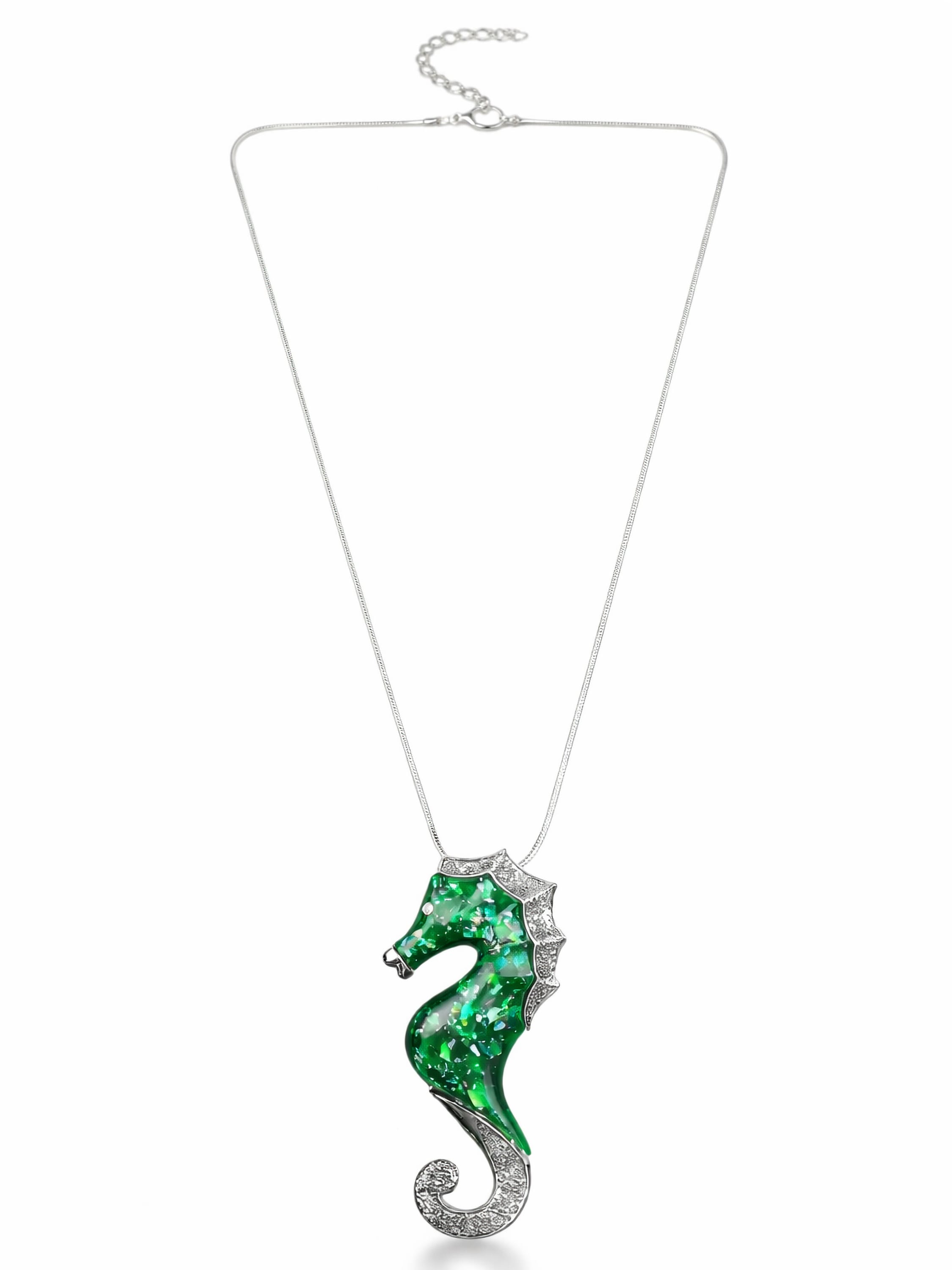 COLLEZIONE ALESSANDRO Lange Kette "Seahorse" mit Seepferdchenanhänger günstig online kaufen