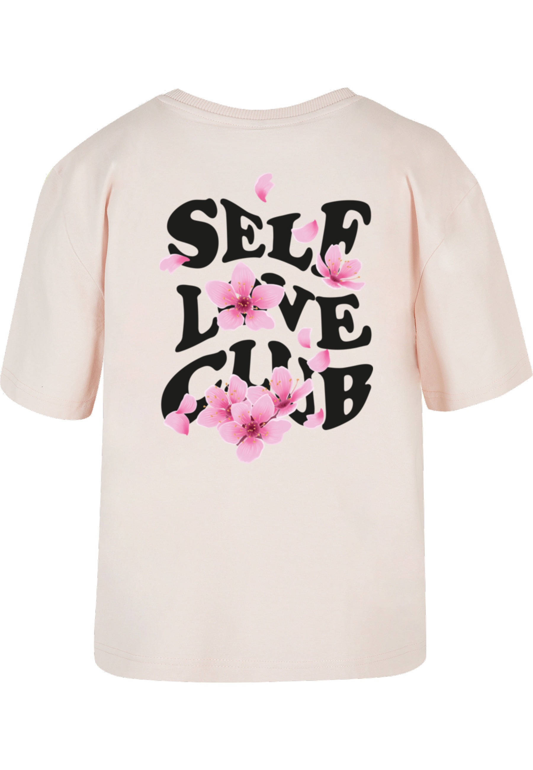 Miss Tee Kurzarmshirt "Miss Tee Damen Self Love Club Tee" 1 Stk. günstig online kaufen