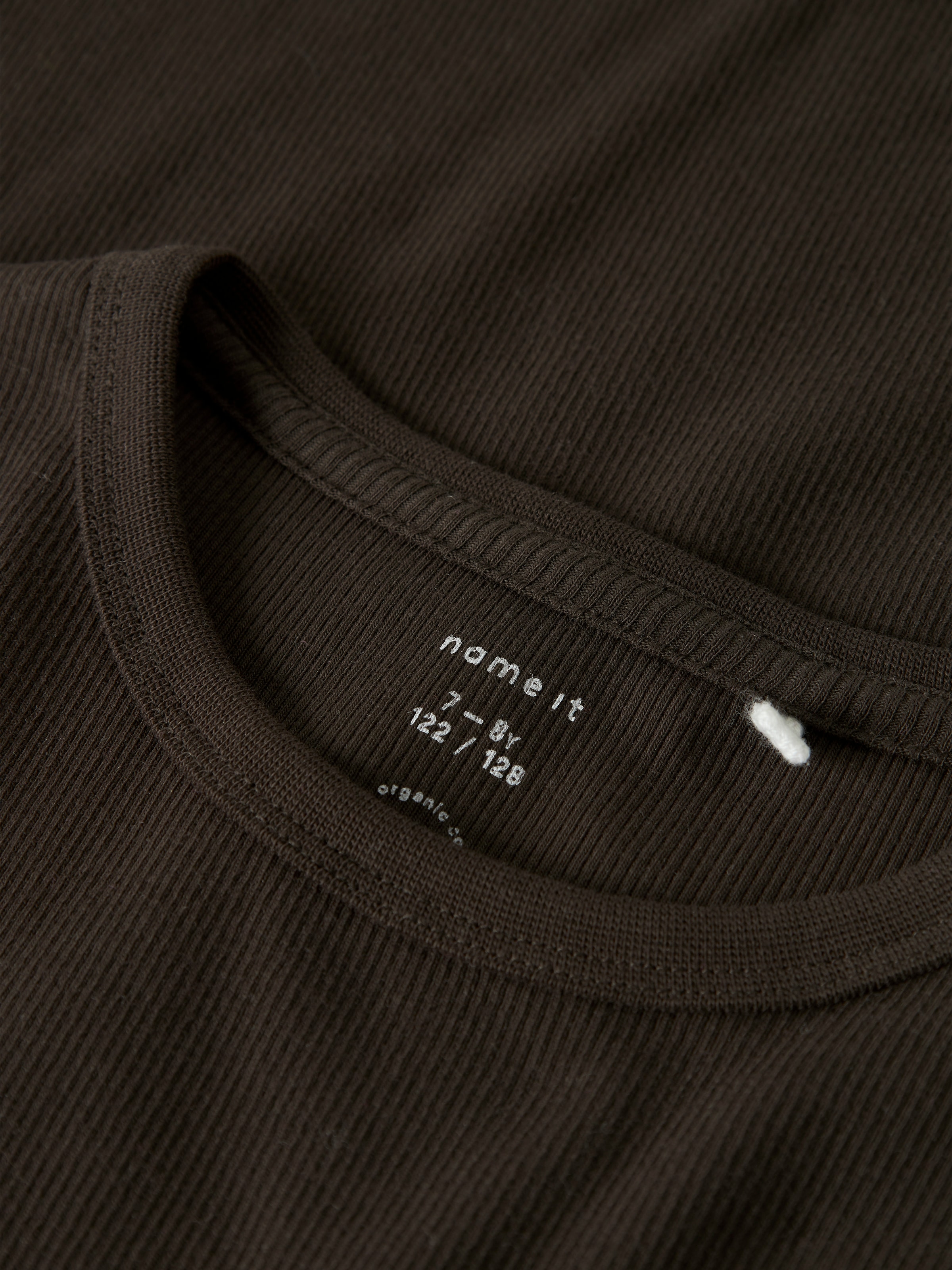 Name It Langarmshirt »NKFNAKAL LS TOP NOOS«, in Basic-Form und leicht gerippter Qualität