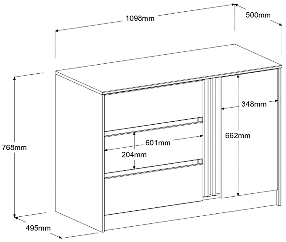 Parisot Jugendzimmer-Set »Parisot Escale 11« Set, 3 tlg.