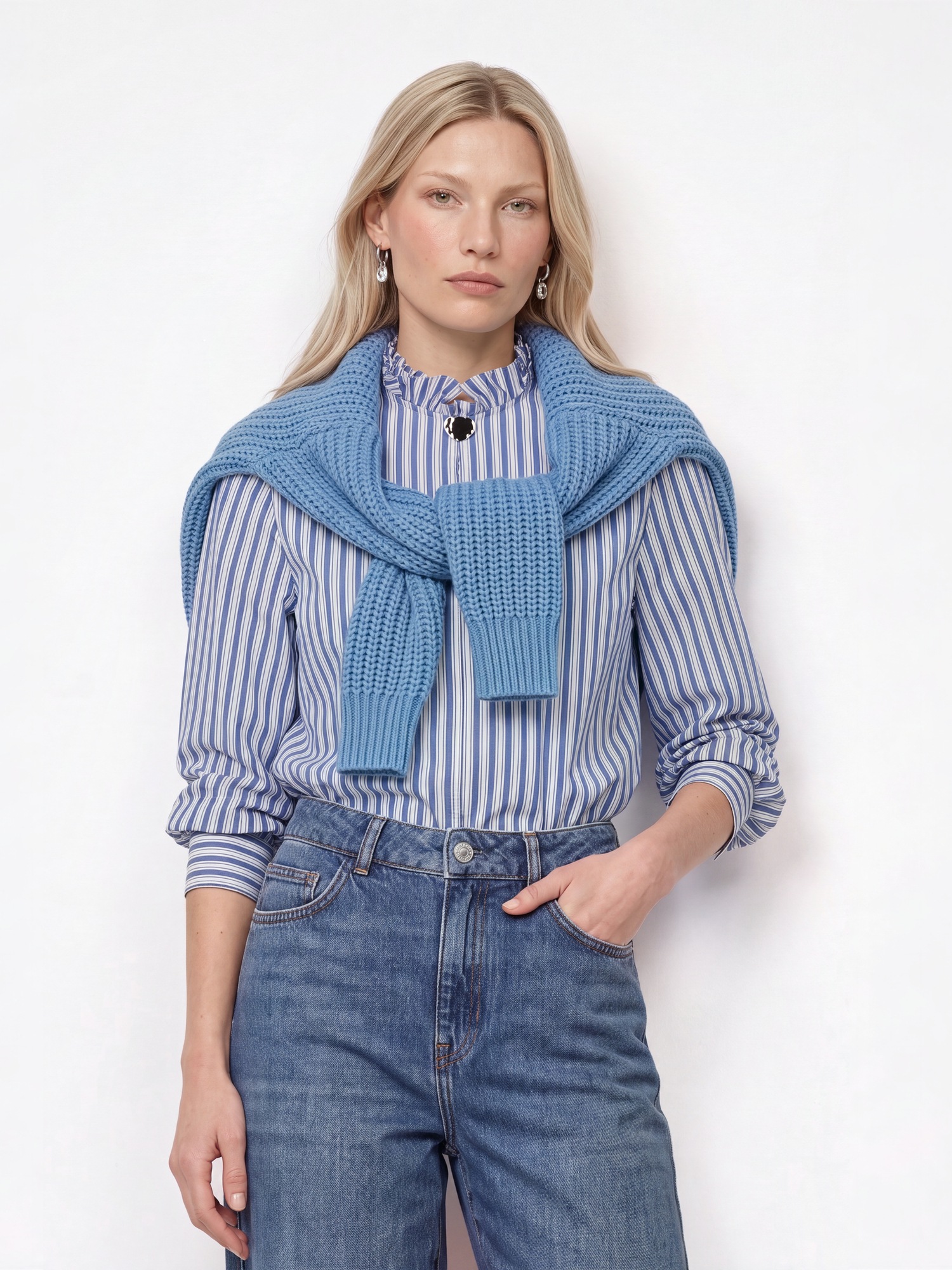 RICHROYAL Schlupfbluse »Rich & Royal«
