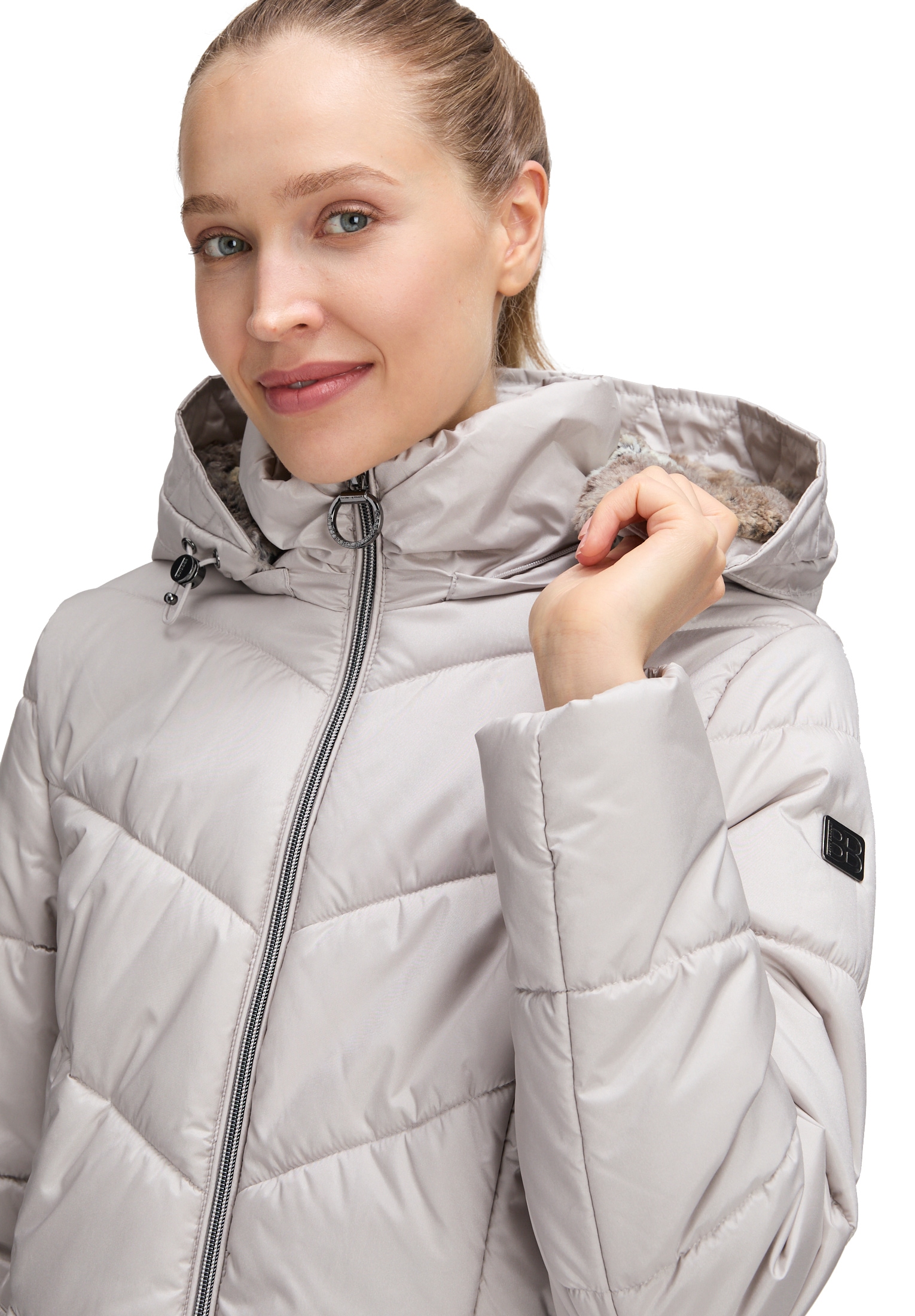 Betty Barclay Outdoorjacke »Betty Barclay Damen Outdoorjacke mit abnehmbarer Kapuze«, mit Kapuze