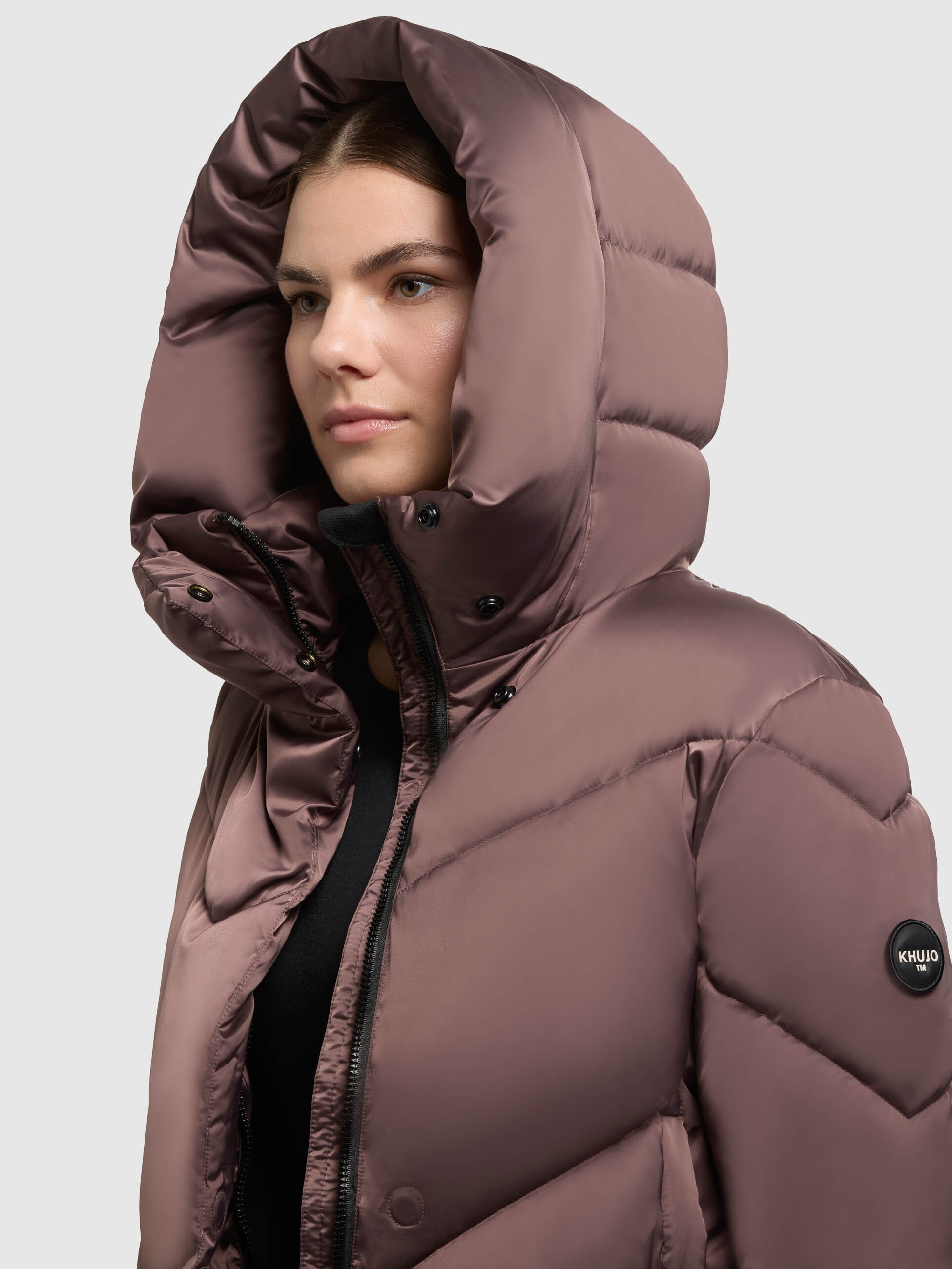 khujo Steppjacke »OLSA2« mit Kapuze