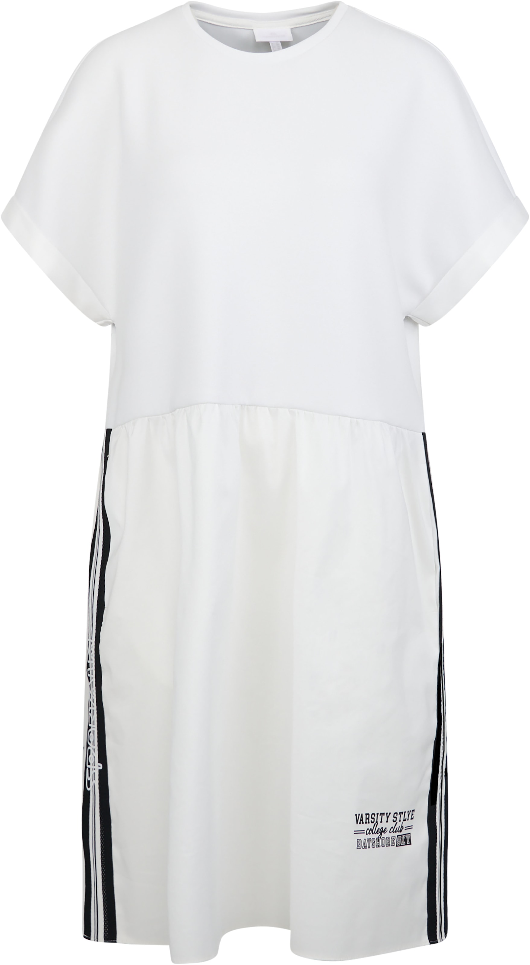 Sportalm Kitzbühel Jerseykleid Nahttaschen mit Kontraststreifen an der Seit günstig online kaufen