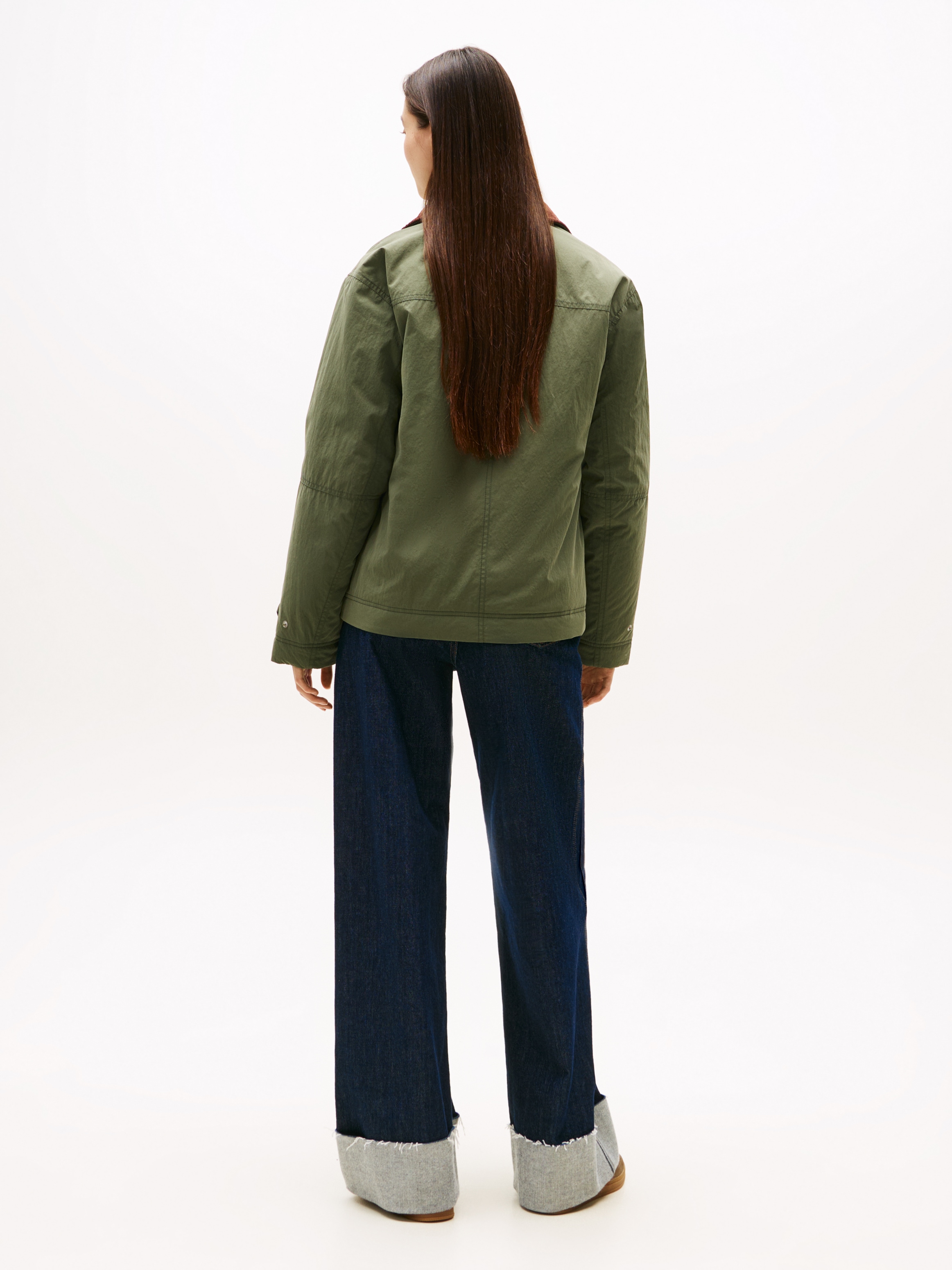 Tommy Jeans Outdoorjacke »TJW CORD COLLAR CHORE JACKET«