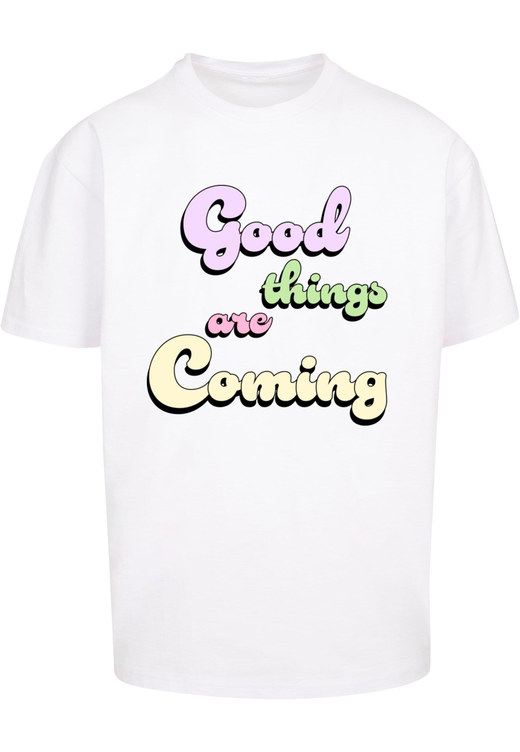 Merchcode T-Shirt "Merchcode Herren Good Things Heavy Oversized Tee" günstig online kaufen