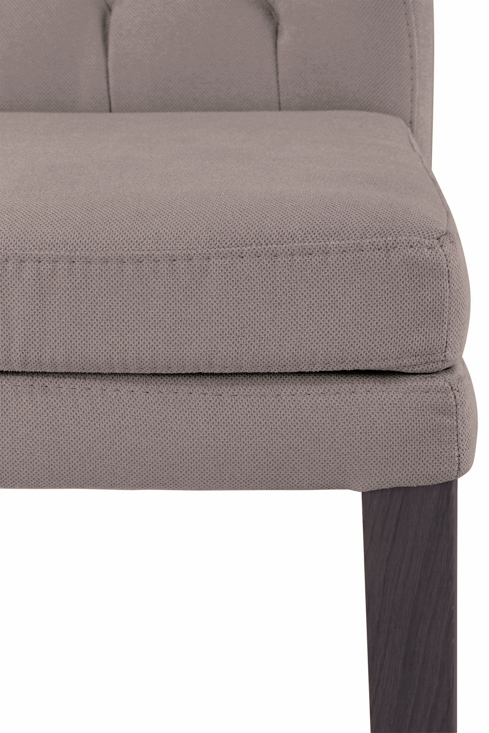 Home affaire 4-Fußstuhl »Colorado«, (Set), 6 St., Luxus-Microfaser, Beine aus Buche, wengefarben lackiert, Im 2er, 4er oder 6er-Set