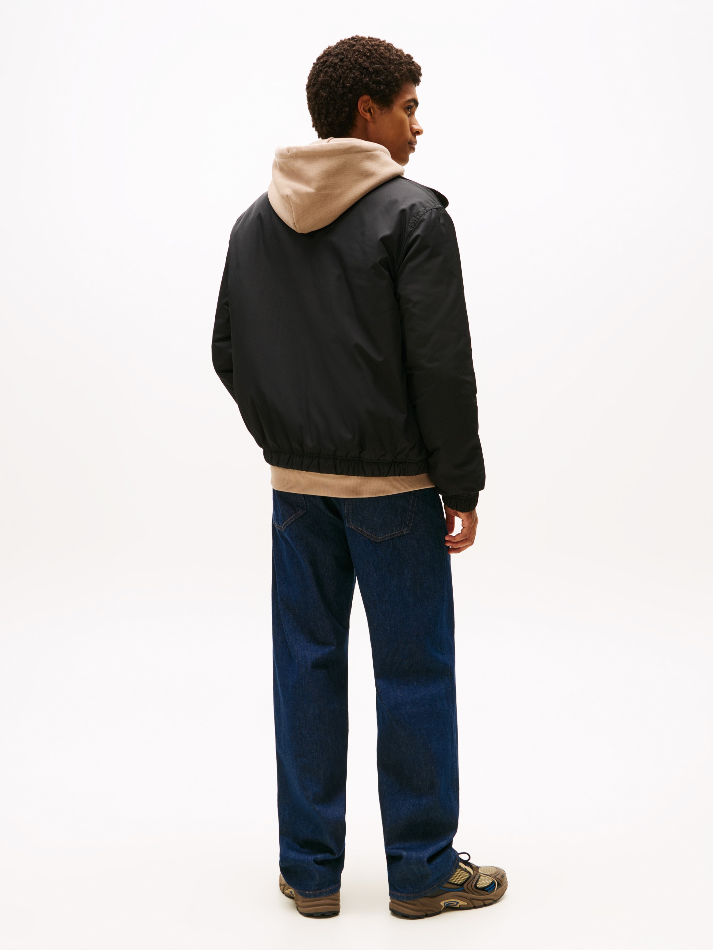 Tommy Jeans Blouson »TJM ESSENTIAL PADDED JACKET EXT«, glänzend, Stretchbündchen, Stehkragen
