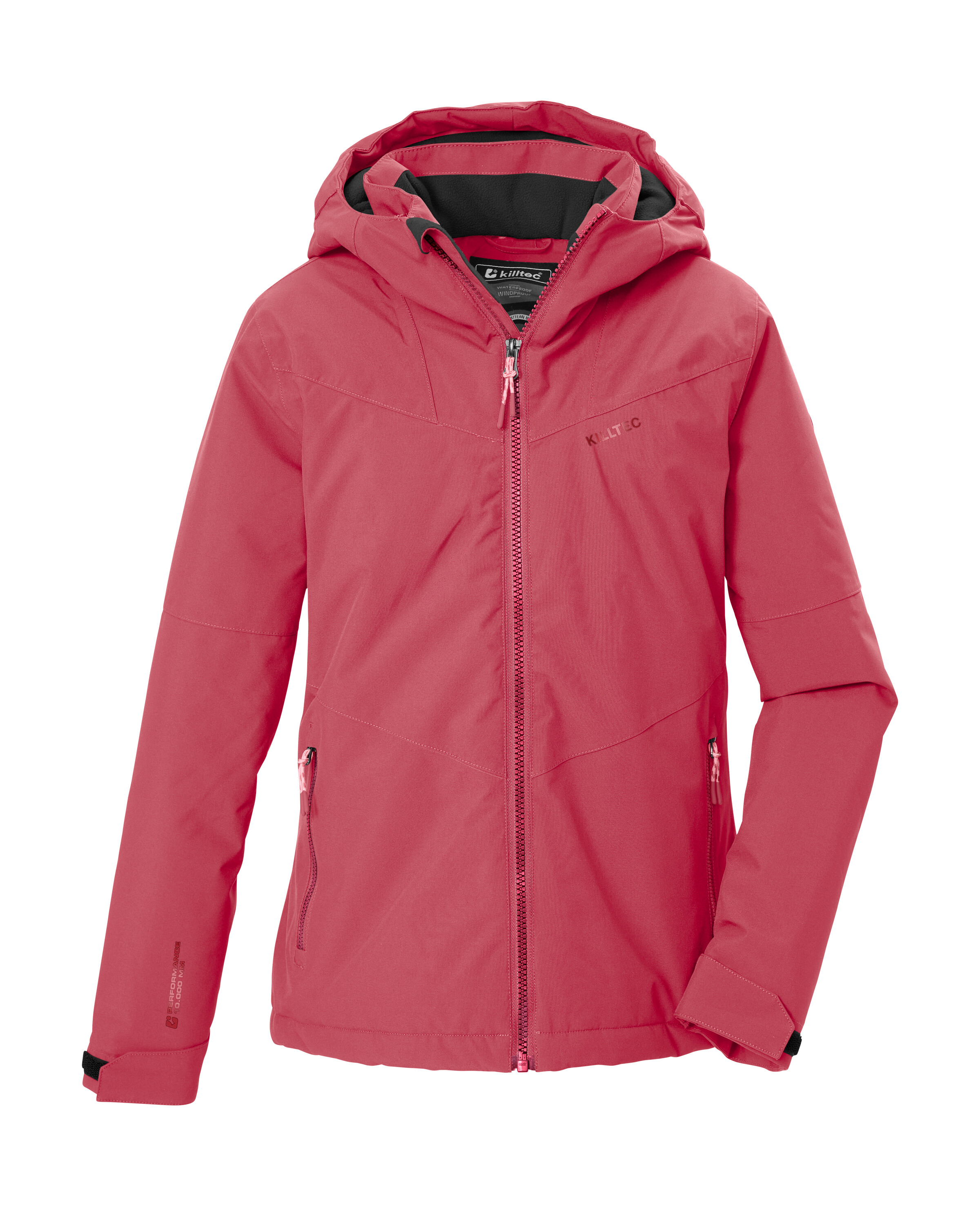 Killtec Funktionsjacke "KOW 161 GRLS JCKT" Wind- und wasserdichte Mädchenjacke mit Teflon EcoElite™ Imprägnierung