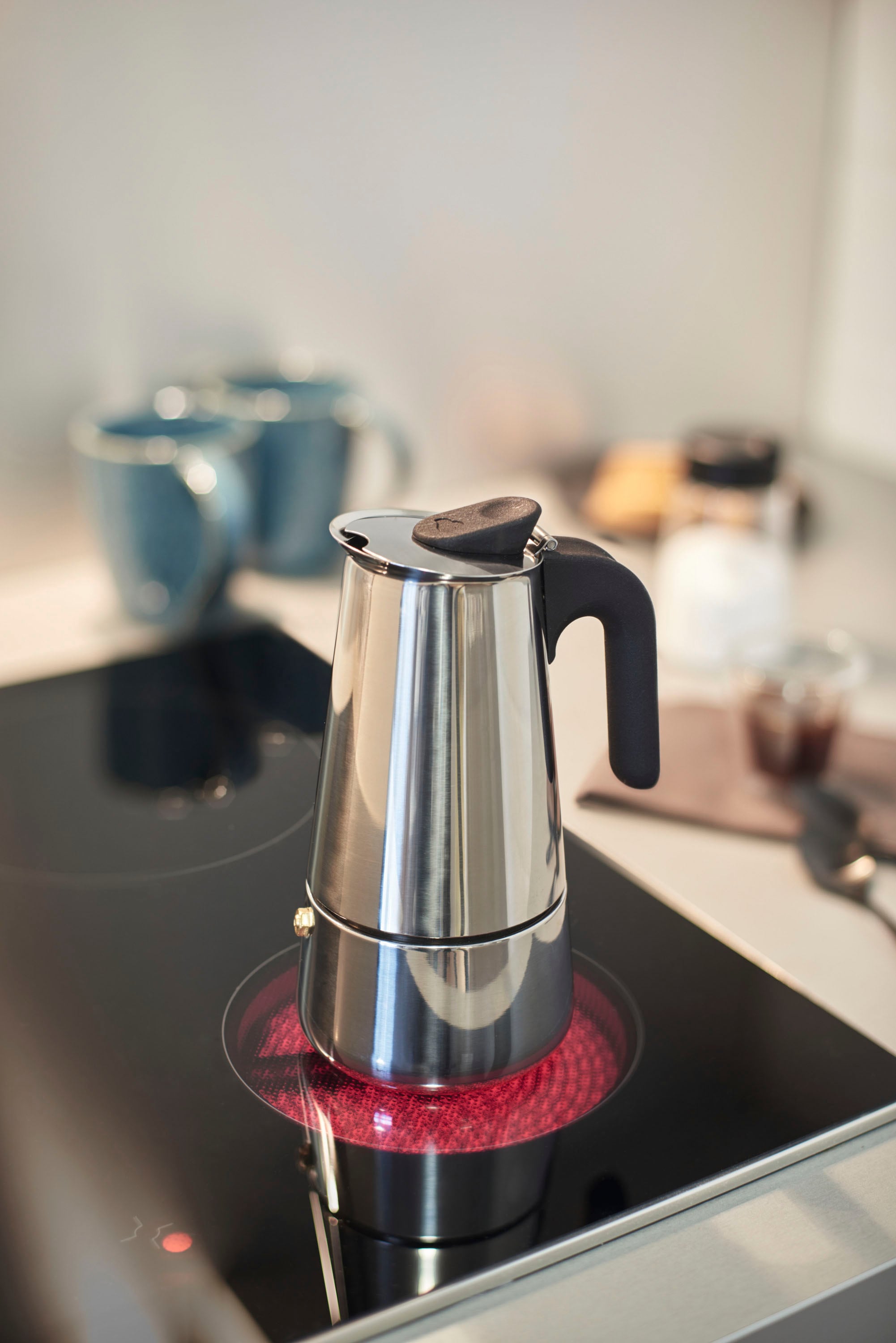 LEONARDO Espressokocher »CAFFÈ PER ME«, 0,3 l Kaffeekanne, Edelstahl
