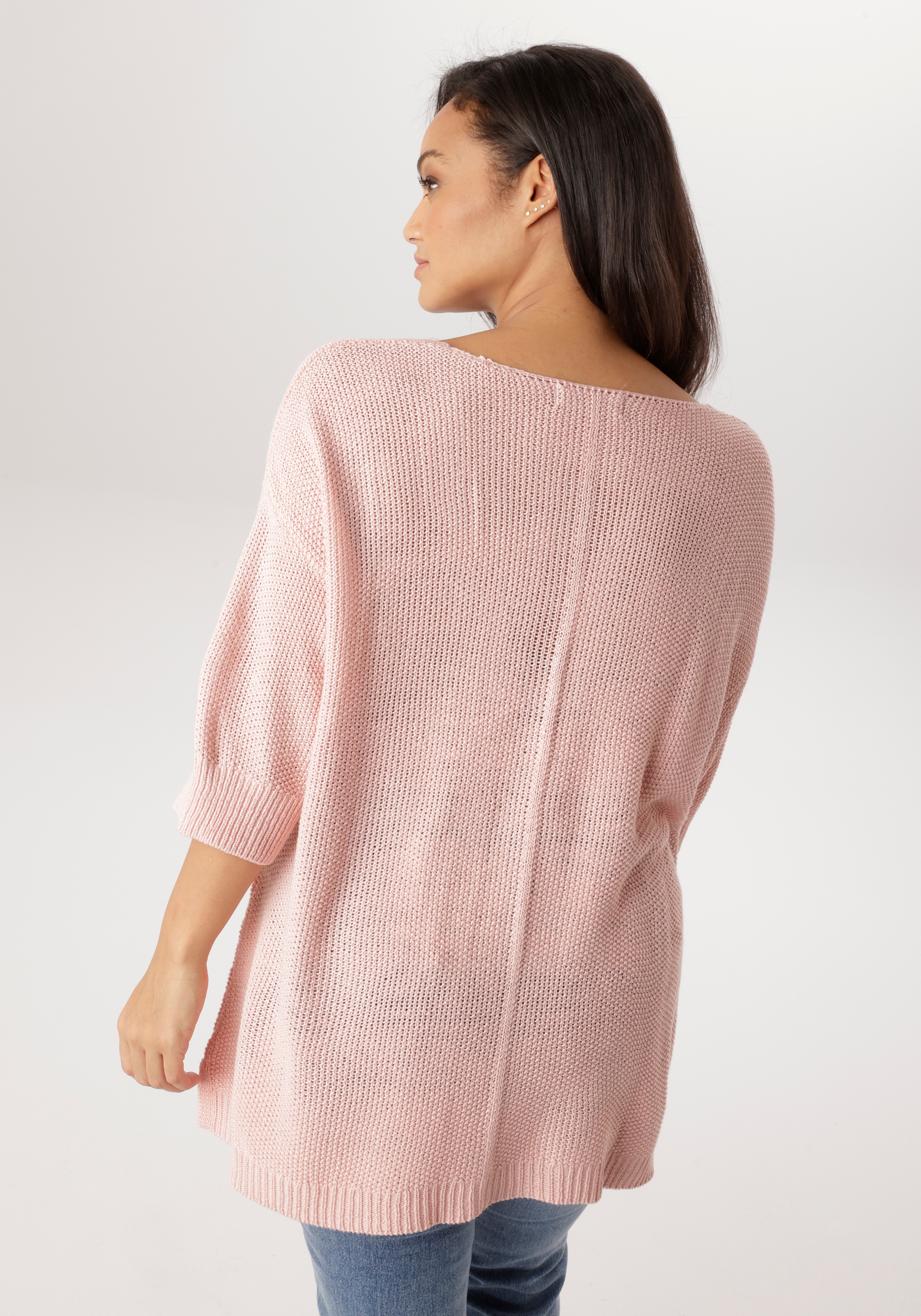 Aniston PLUS Strickpullover mit tollem Strickmuster - NEUE KOLLEKTION günstig online kaufen