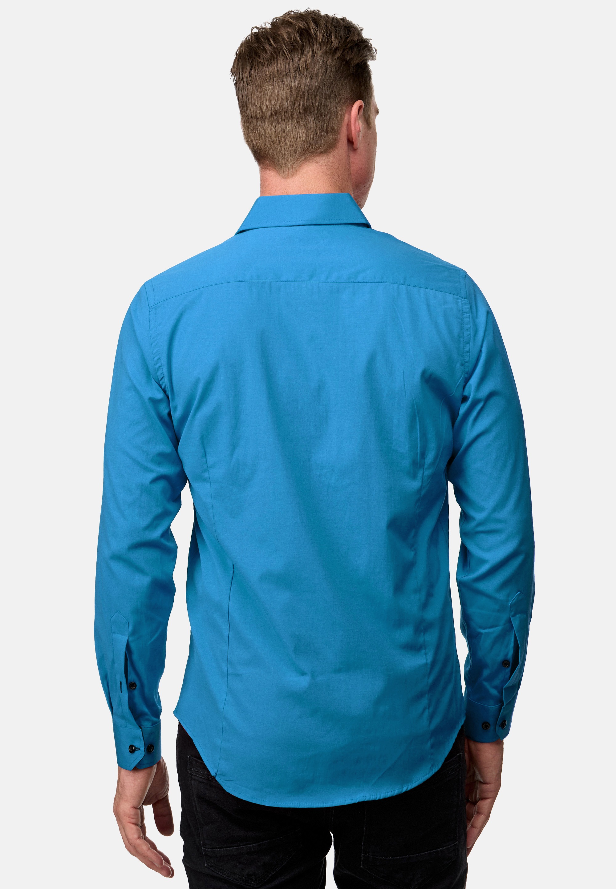 Rusty Neal Long Sleeve Shirt Petrol XXL 3