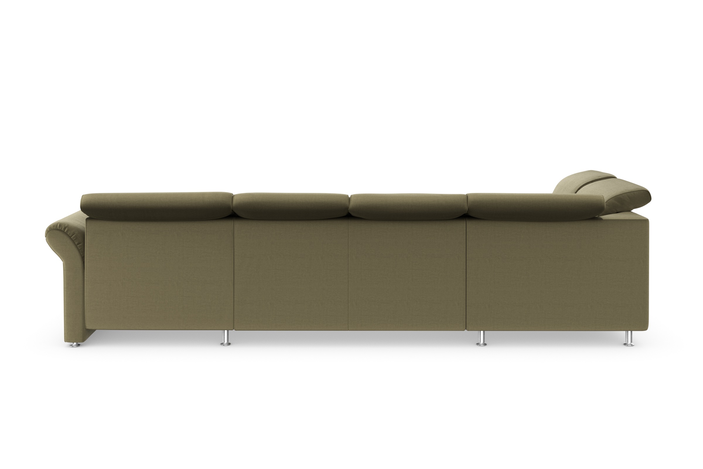 Sit & More Apulia U-Shape Sectional Sofa Green 304cm 3