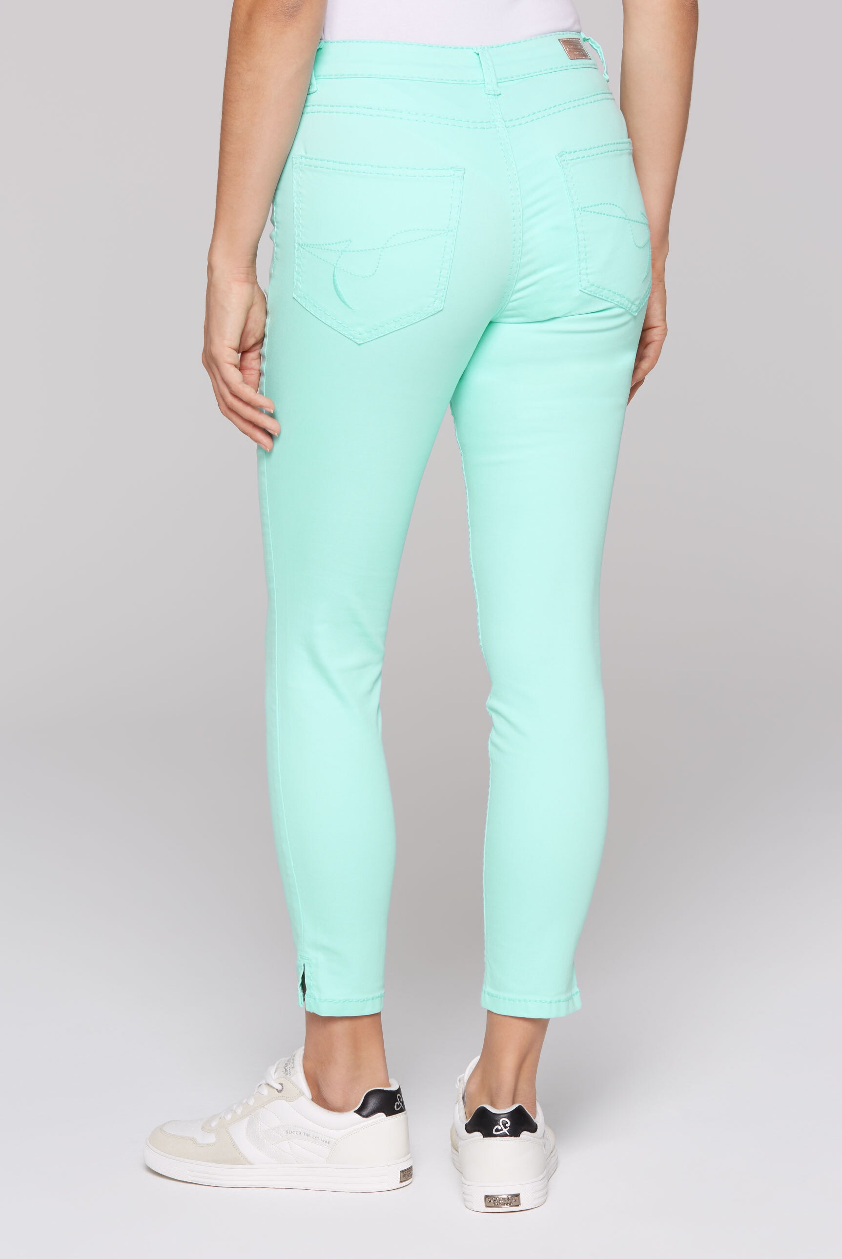 SOCCX Slim-fit-Jeans, mit normaler Leibhöhe