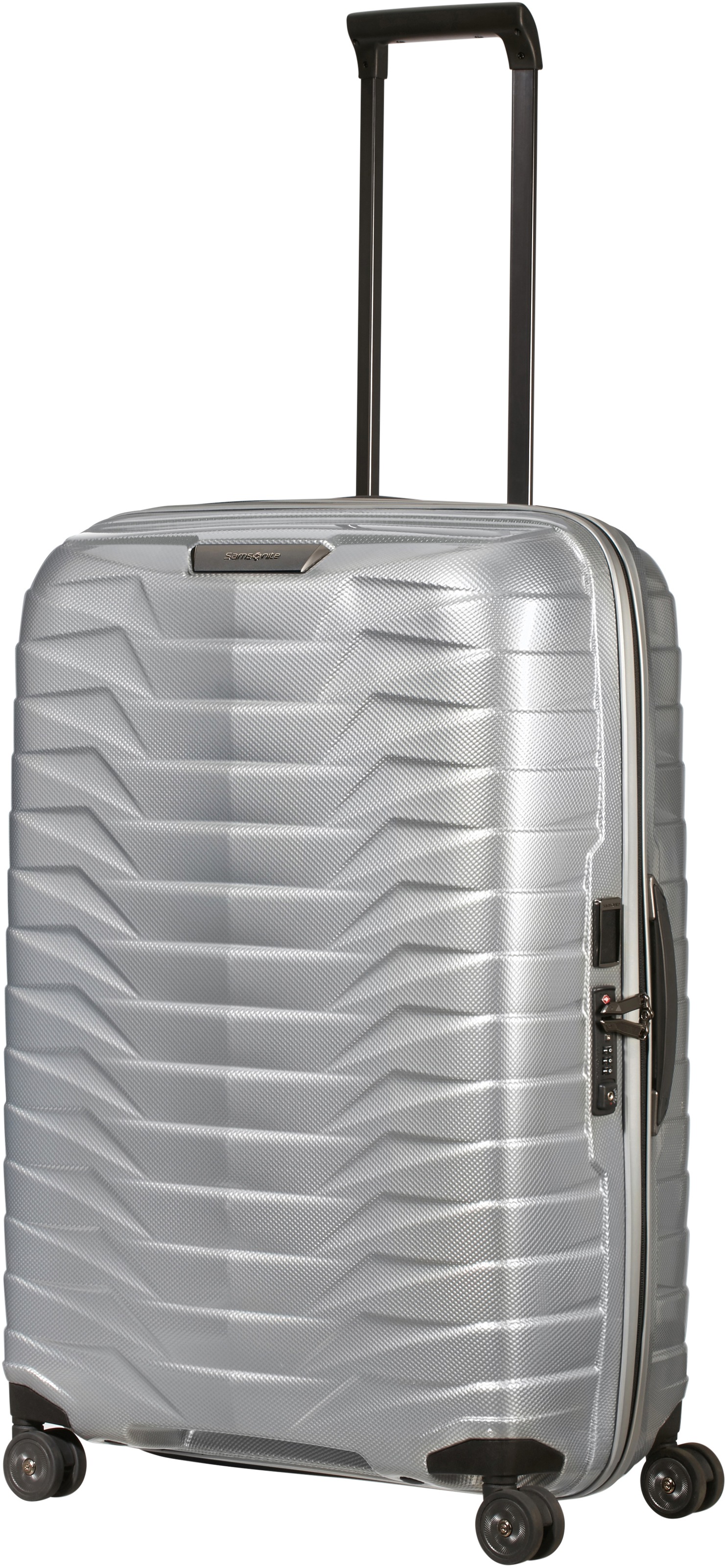 Samsonite Hartschalen-Trolley "PROXIS 75", 4 St. Rollen, Reisekoffer Hartschalenkoffer Aufgabegepäck TSA-Zahlenschloss