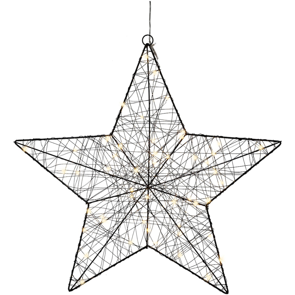Creativ light LED Stern »Weihnachtsstern, Weihnachtsdeko«
