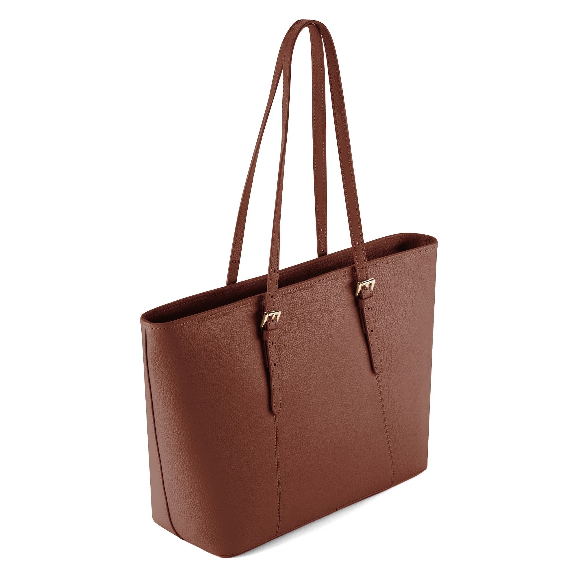Lazarotti Shopper »Bologna Leather XL Shopper Tasche Leder 35 cm«