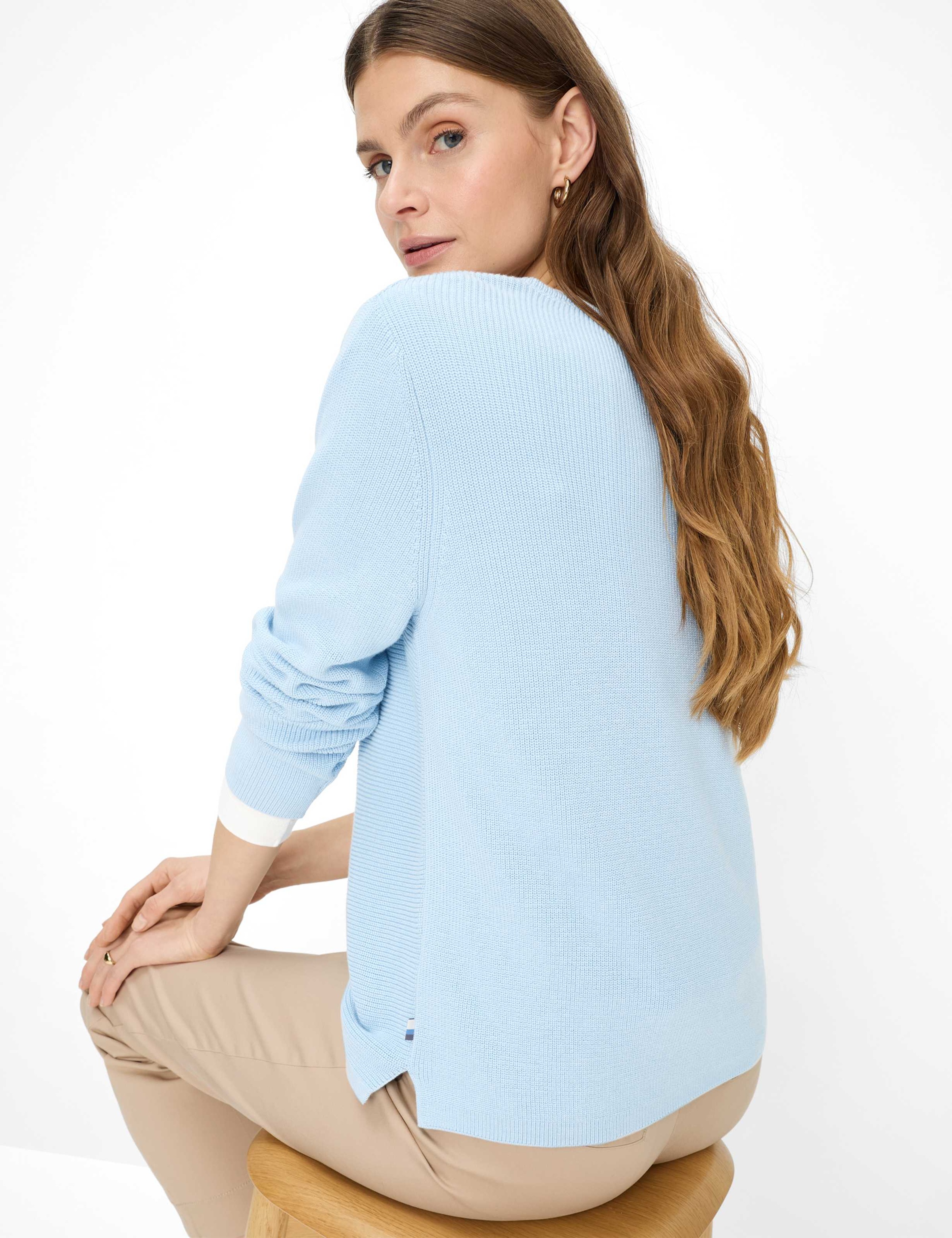 BRAX LESLEY Women's Sweater Dark Blue 40 5