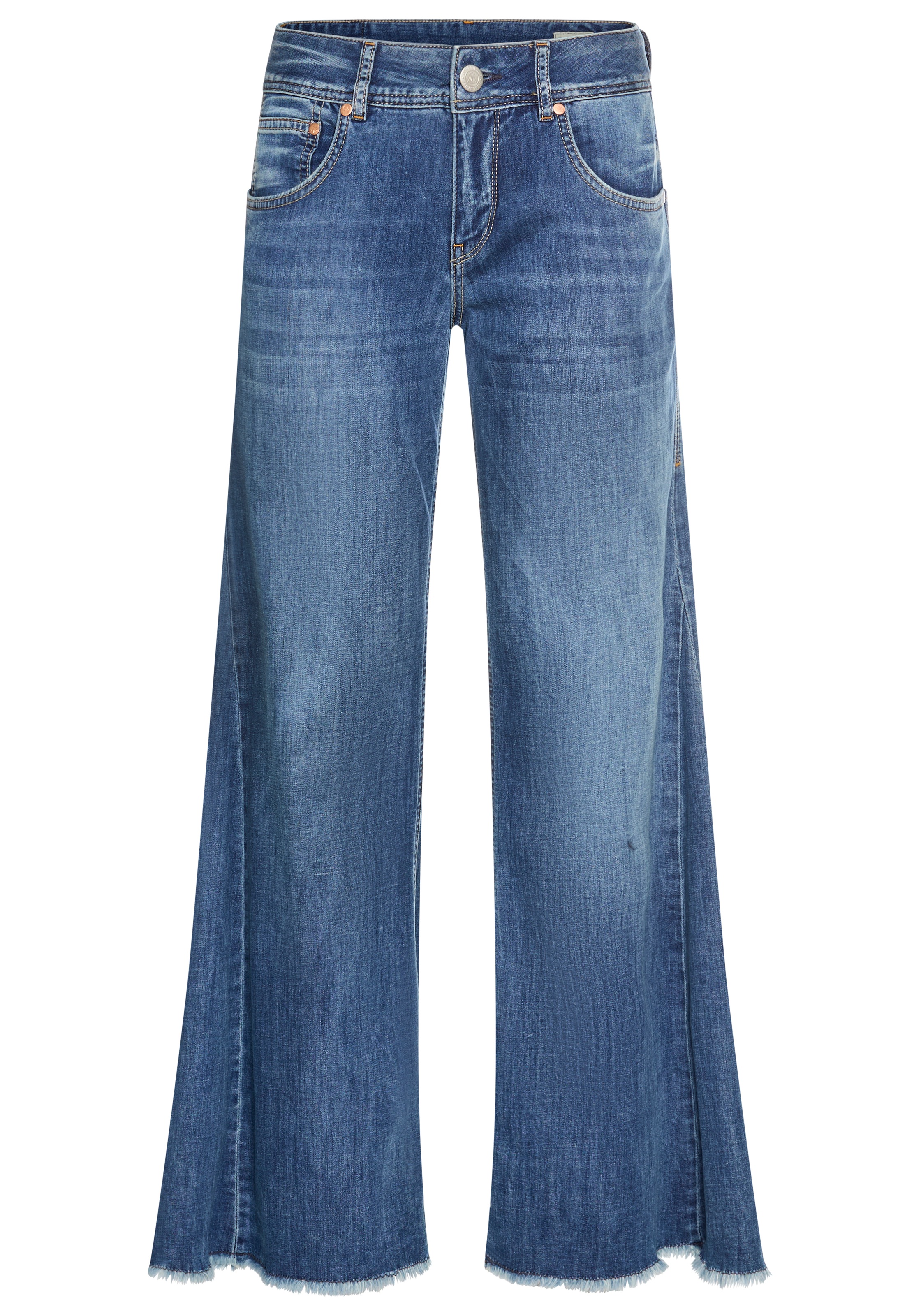 HERRLICHER Edna Kama Denim Light 5-Pocket Jeans Navy Blue 32/L30 3
