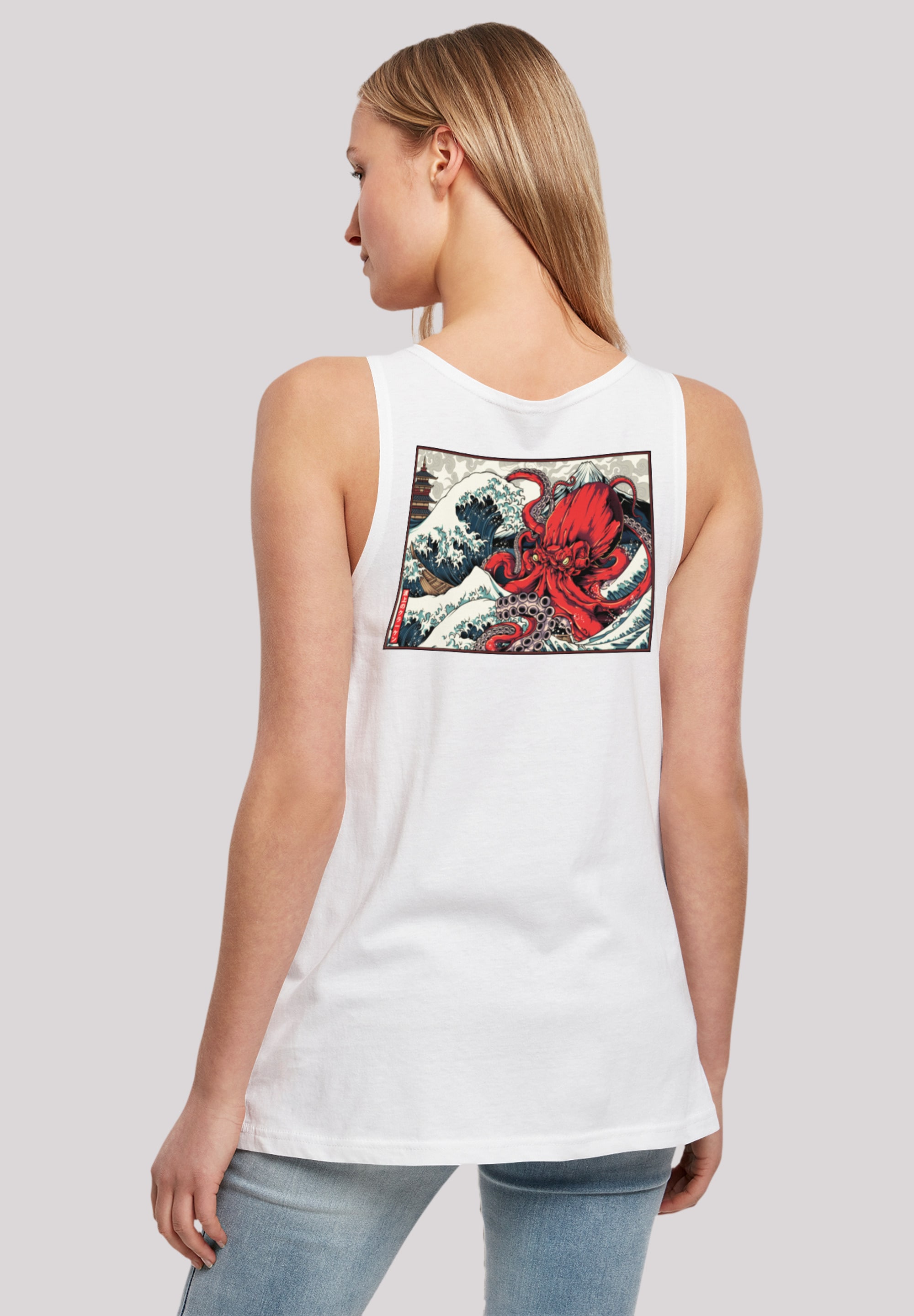 T-Shirt »Kanagawa Octopus«, Print