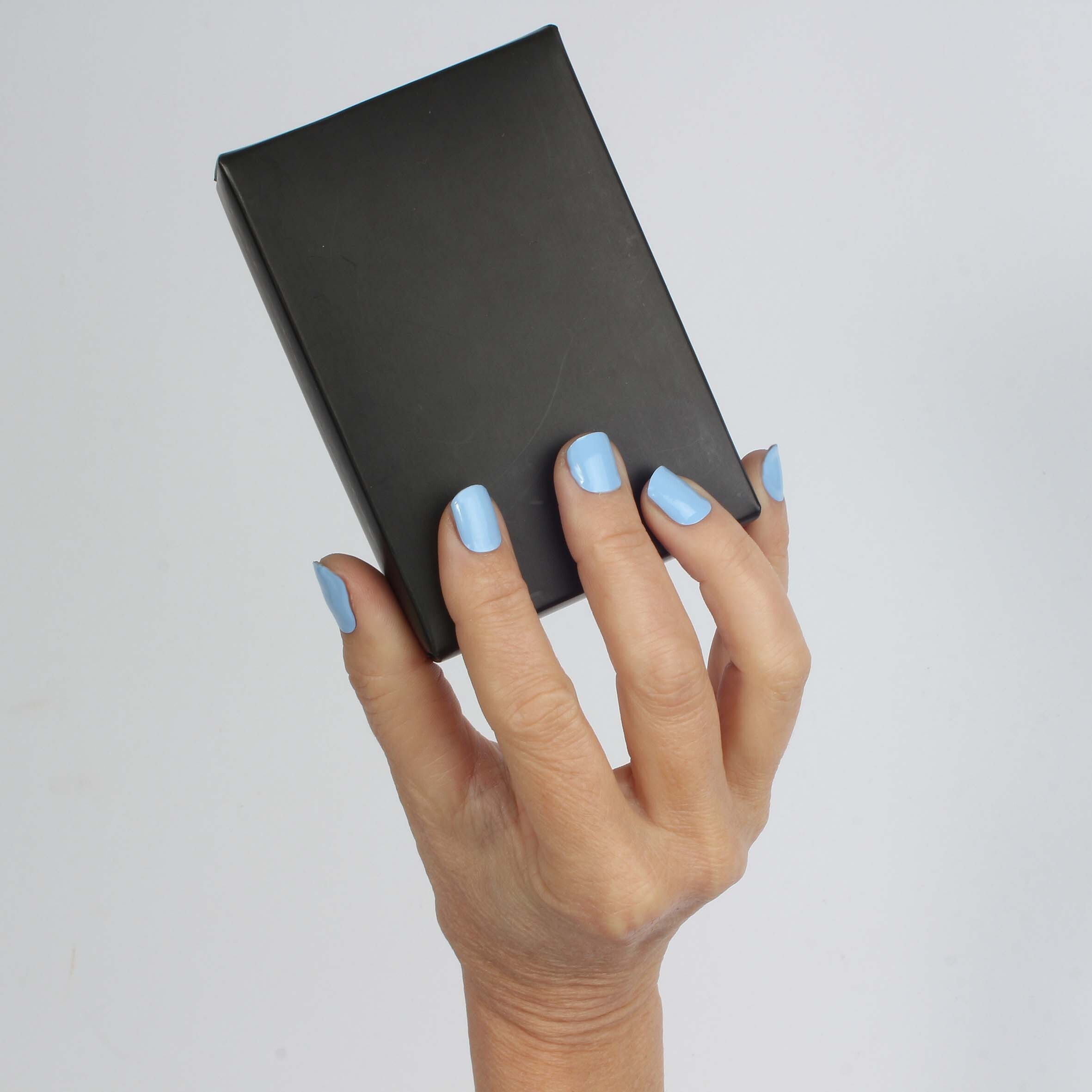 Vargu Nageldesign Zubehör »solid blue«, aus zertifizierter Produktion (SGS / SEDEX) und Material (FSC)