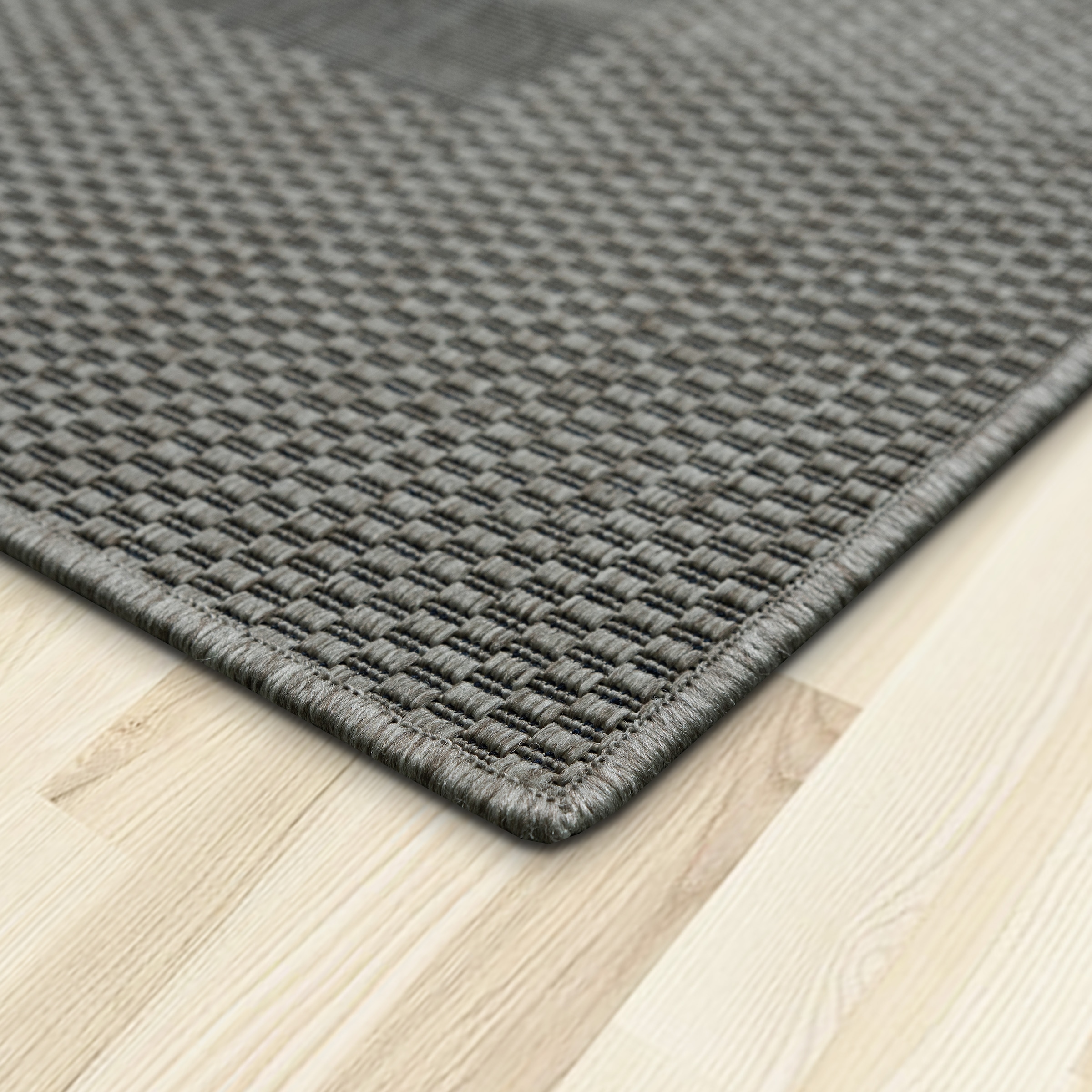 my home Teppich »Venedig Bordüre auch als Läufer erhältlich«, rechteckig, 3 mm Höhe, In- und Outdoor geeignet, Sisal-Optik, Wetterfest & UV-beständig