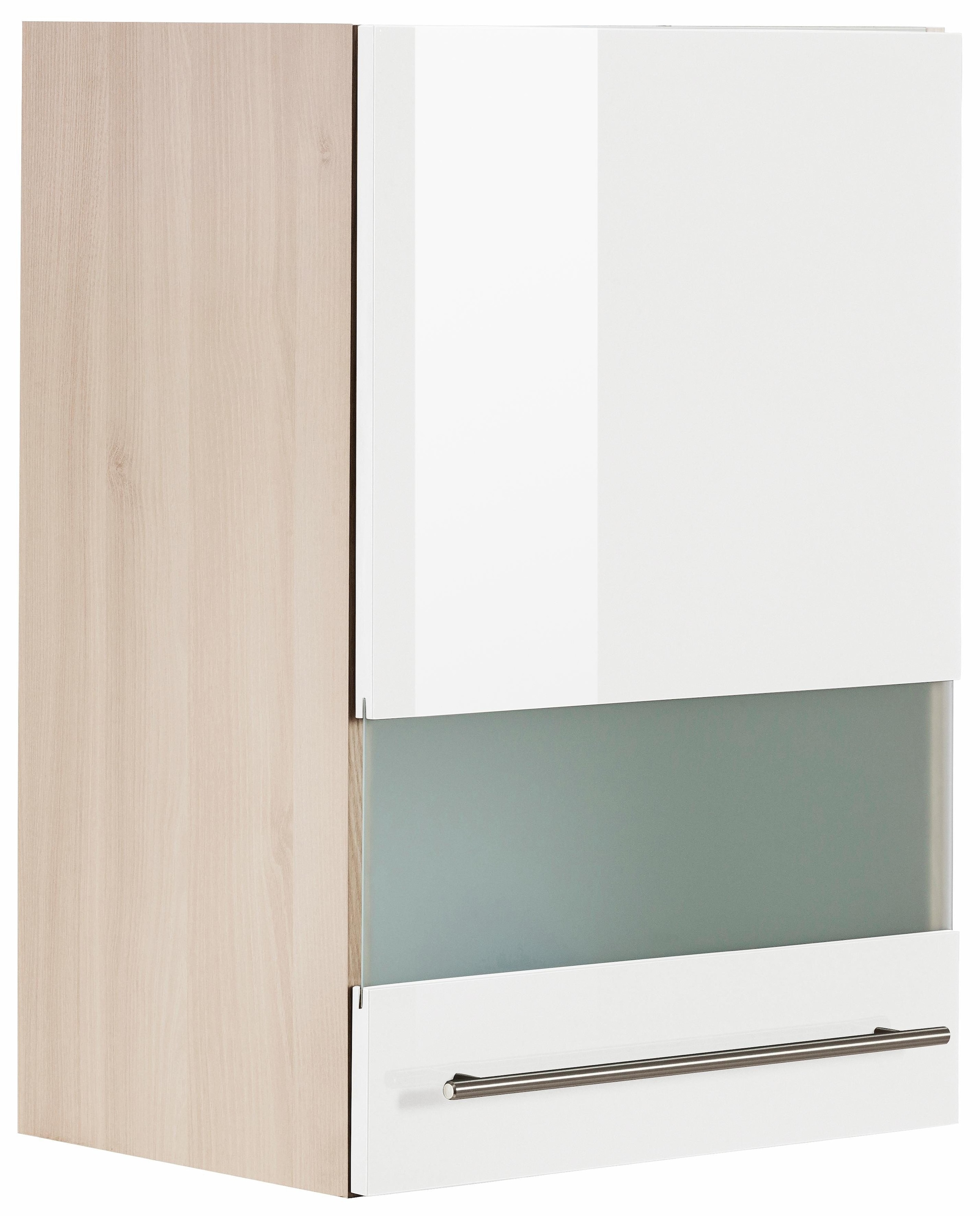 OPTIFIT Glashängeschrank "Bern", Breite 50 cm, Front mit Milchglas-Einsatz, mit Metallgriff