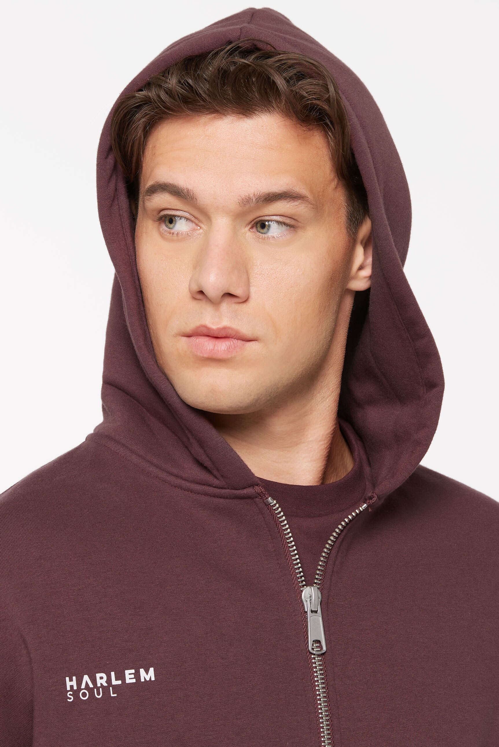 Harlem Soul Kapuzensweatjacke, mit weicher Innenseite