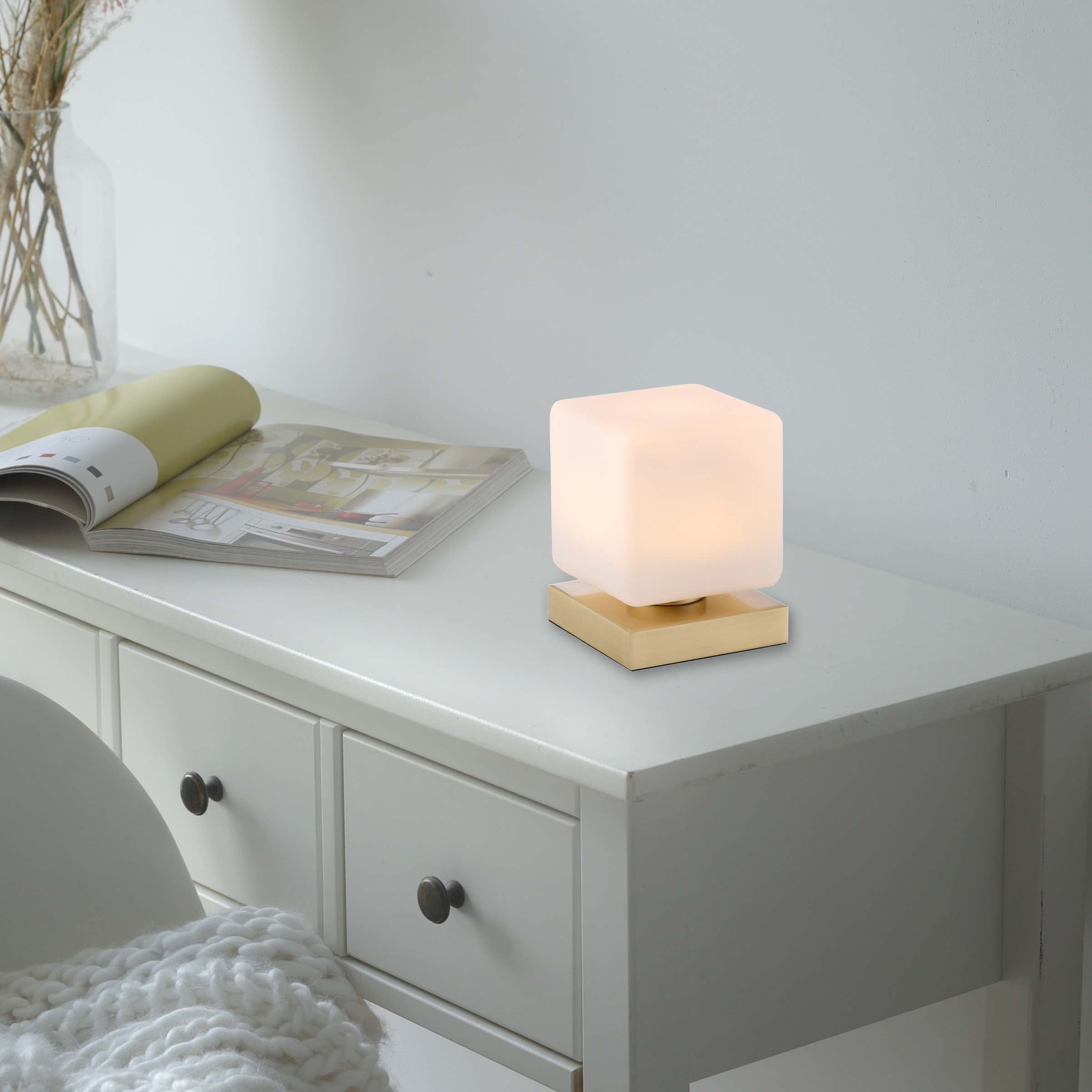 Paul Neuhaus Tischleuchte "DADOA", 1 flammig, Leuchtmittel LED-Board  LED f günstig online kaufen