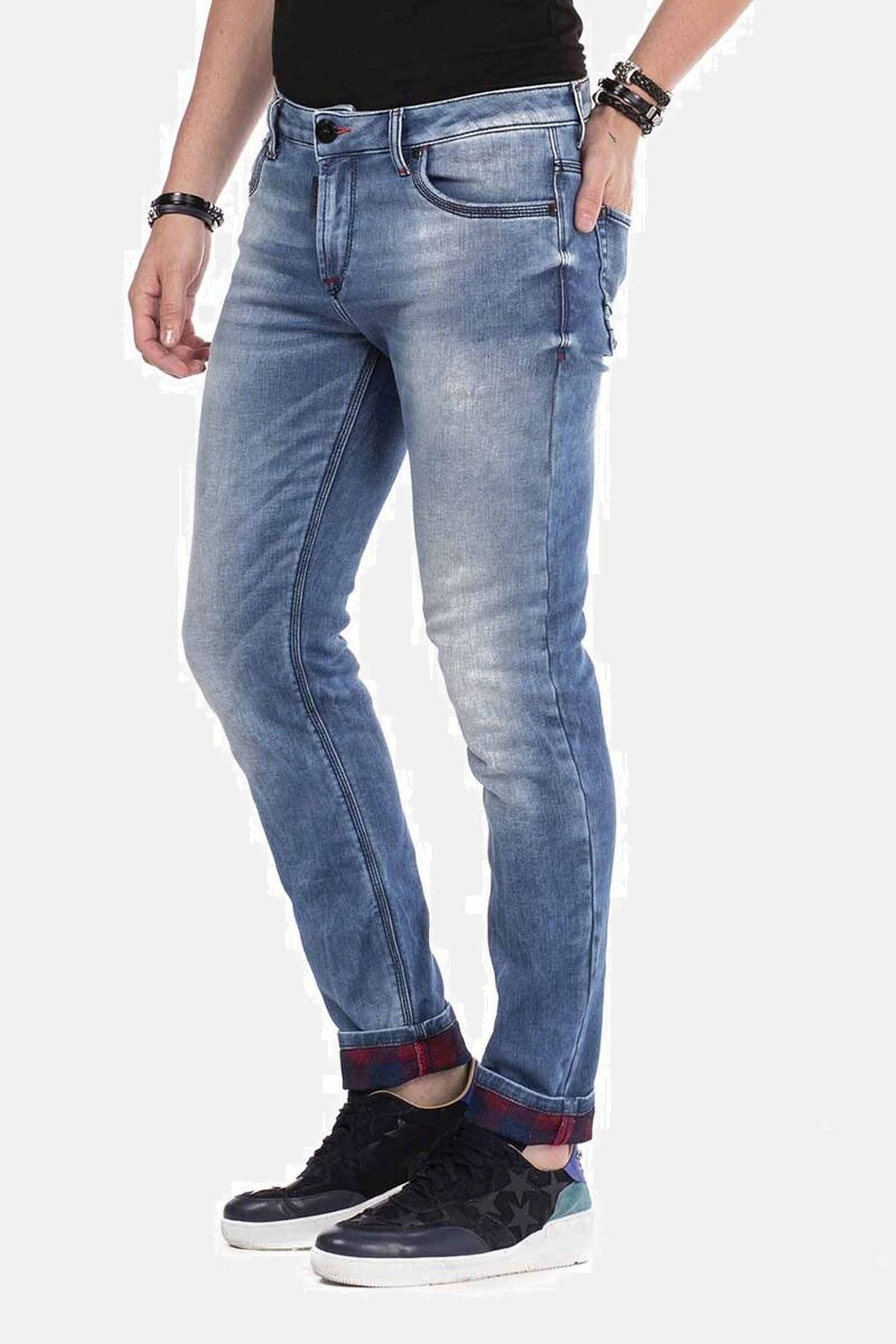 Cipo & Baxx Slim-fit-Jeans »Jeans«, mit markanter Waschung, CD-469