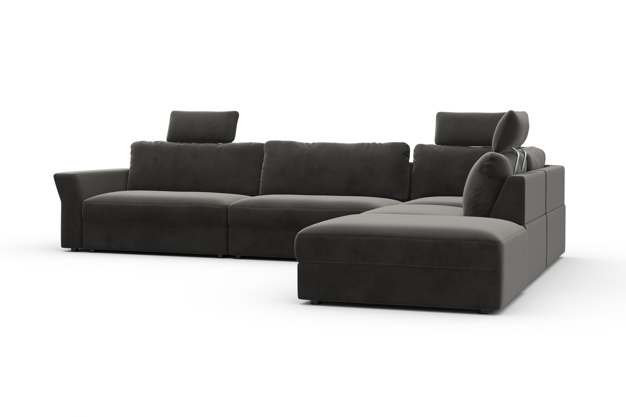 sit&more Ecksofa »Cadabra L-Form«, Breite 356 cm, mit Sitztiefenverstellung