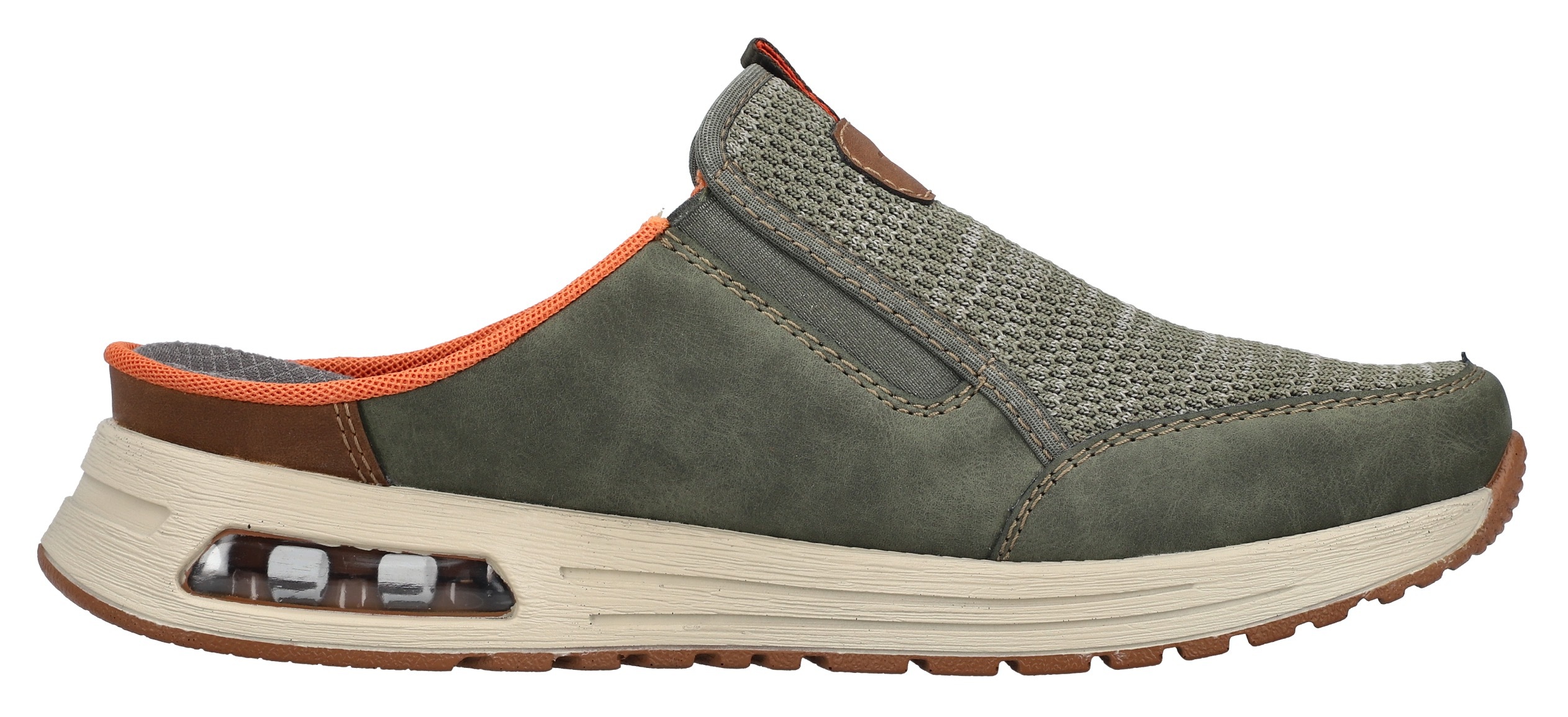 Thumbnail - Rieker Clog, Sommerschuh, Strandschuh, Hausschuh mit seitlichen Stretcheinsätzen