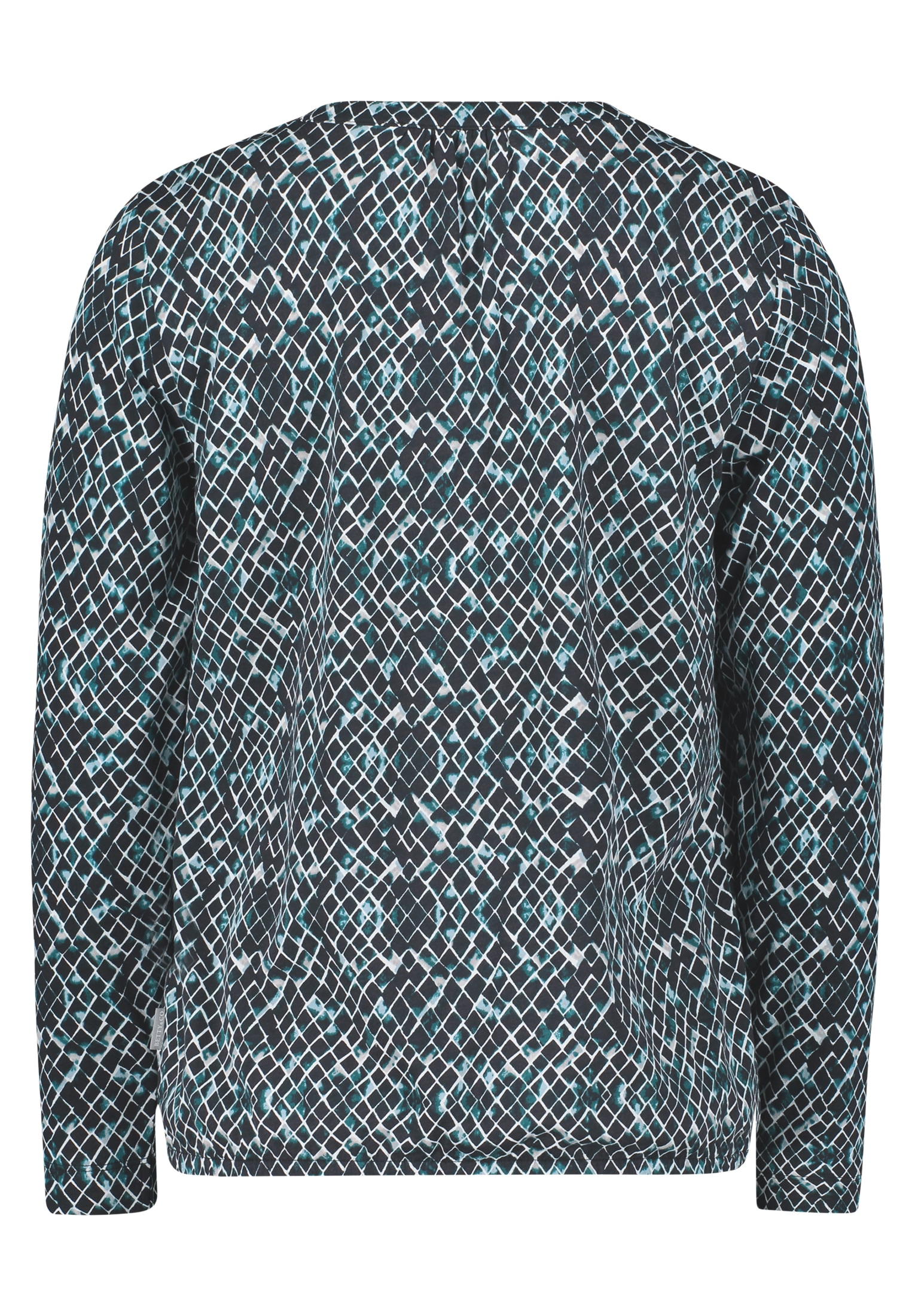 Betty&Co Kurzarmshirt »Betty & Co Casual-Shirt mit verdeckter Verschlussleiste«, (1 tlg.)