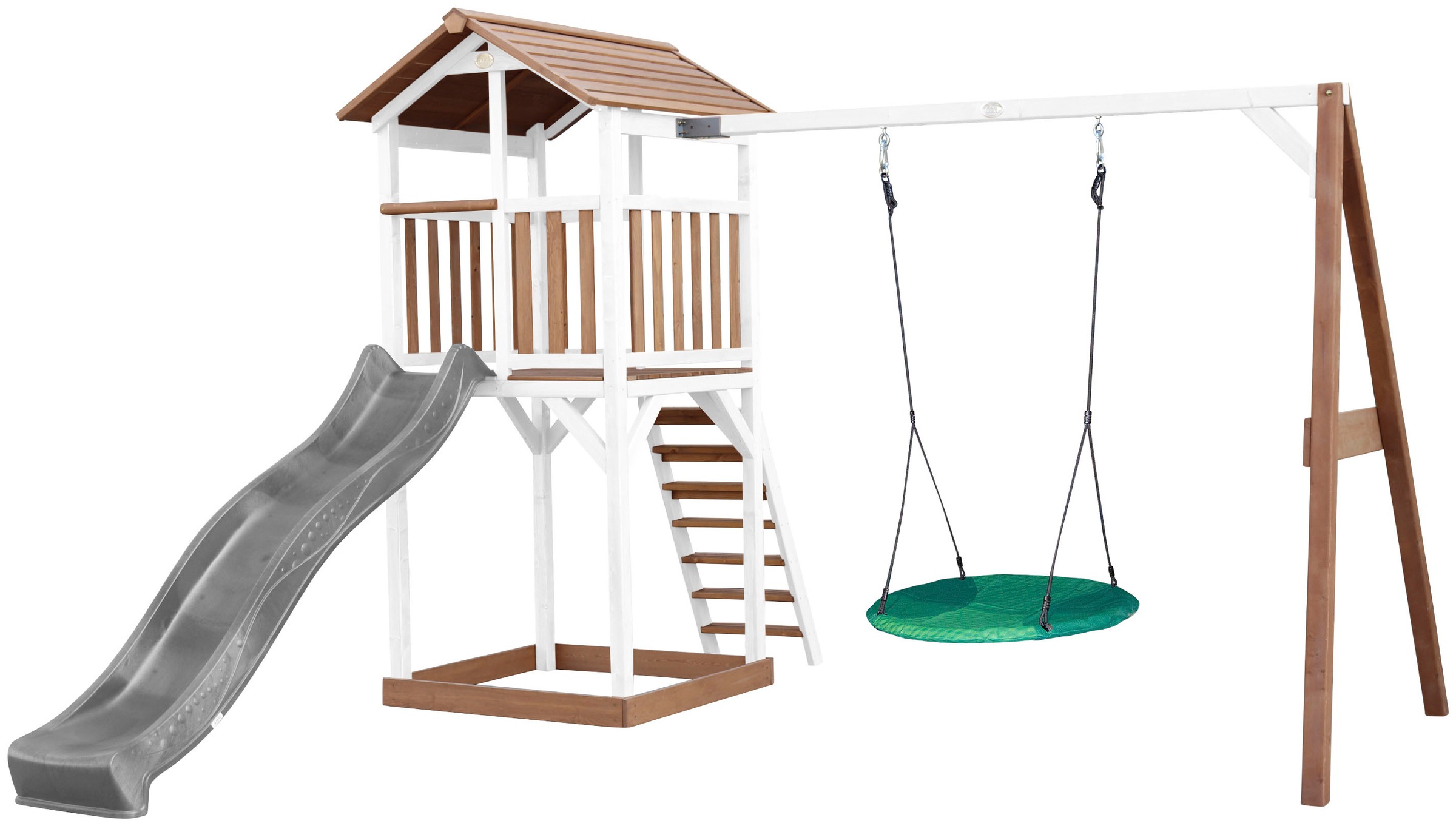AXI Spielturm »Beach Tower«, mit Summer Nestschaukel und Rutsche