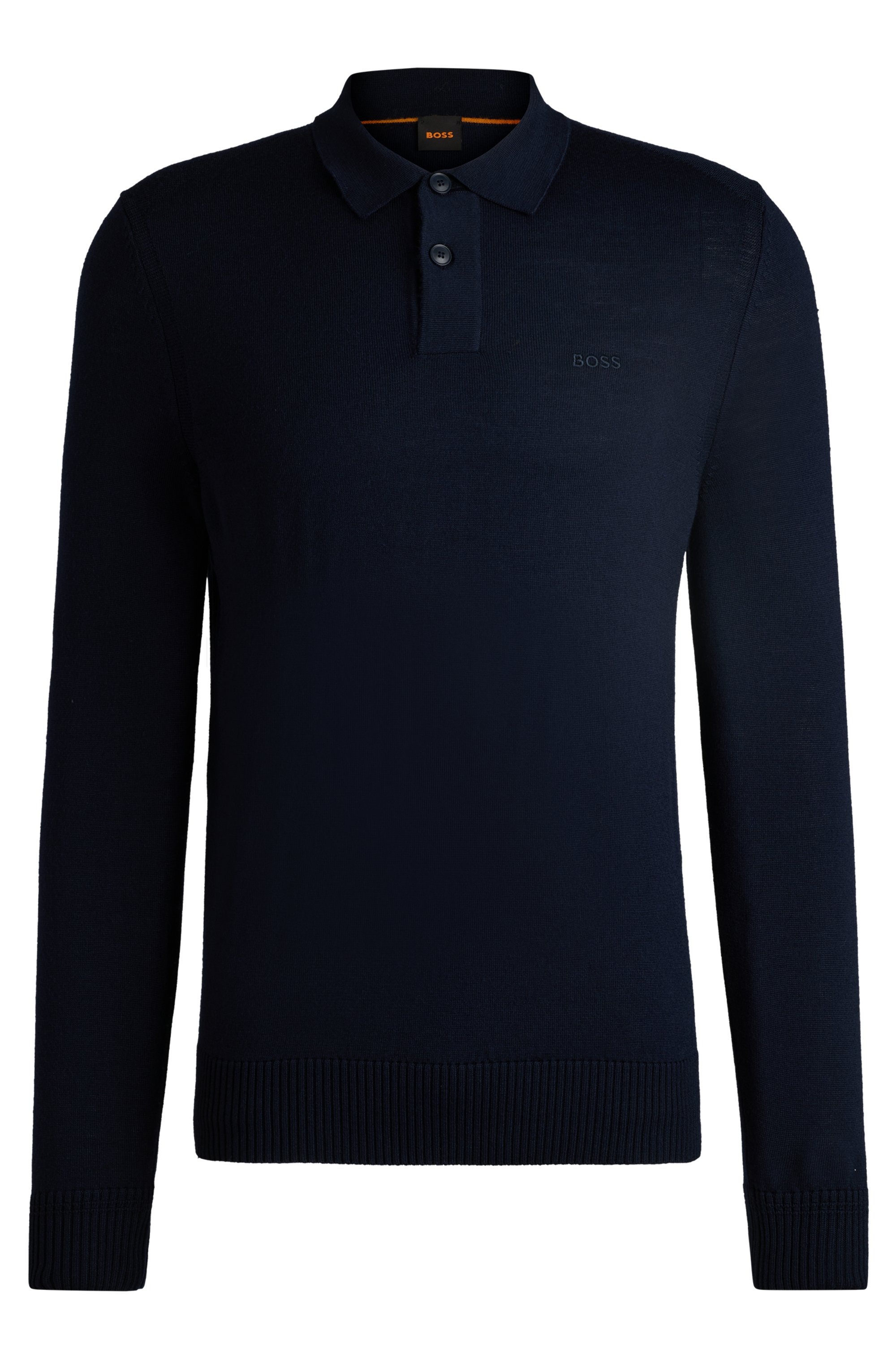 BOSS ORANGE Strickpullover »Avac_PL 1026191«, mit Rundhalsausschnitt