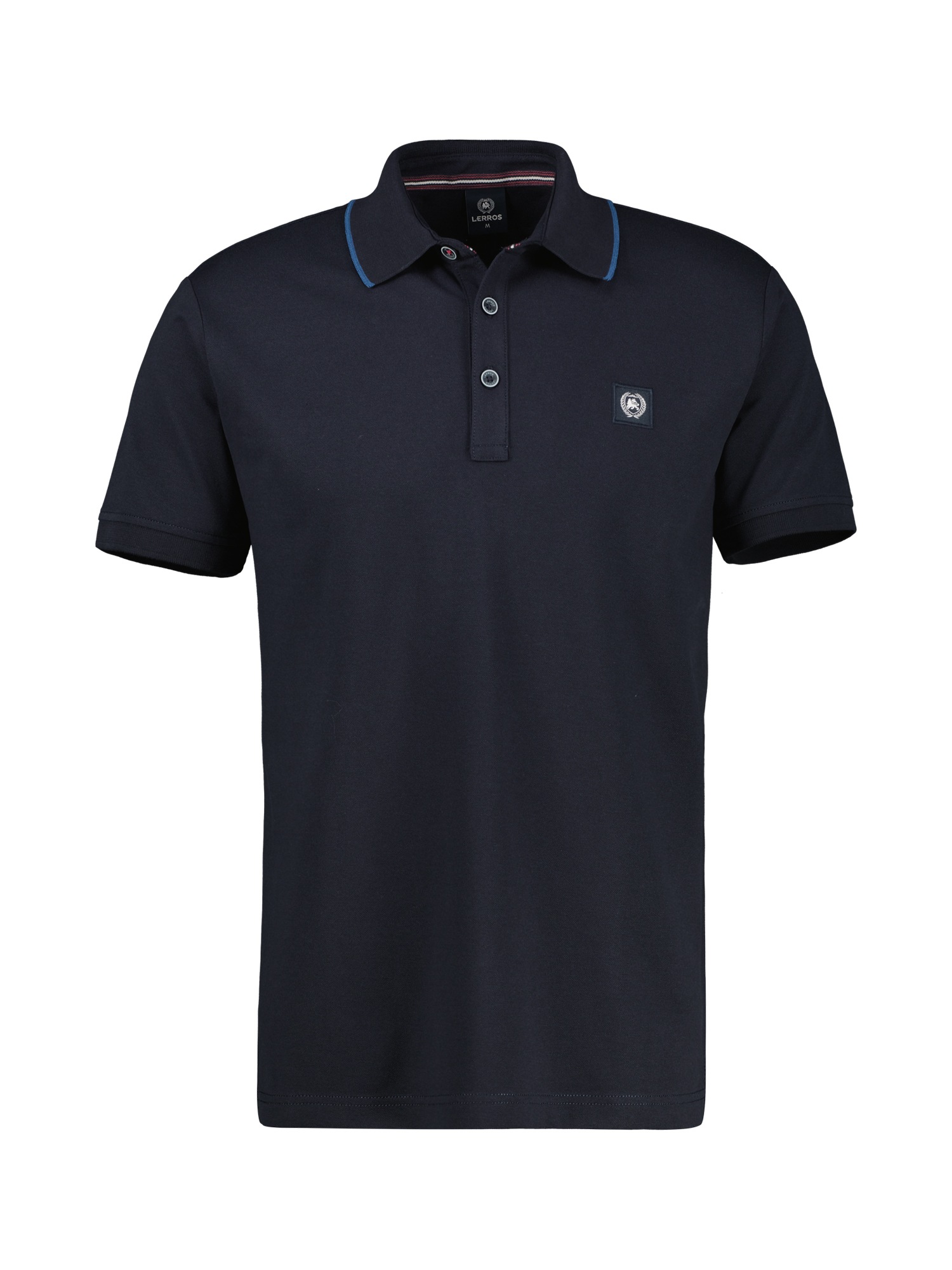 LERROS Herren Poloshirt "Poloshirt in Übergrößen, bequem und sportiv", blau, Gr. 6XL, 97% Baumwolle, 3% Elasthan, Shirts